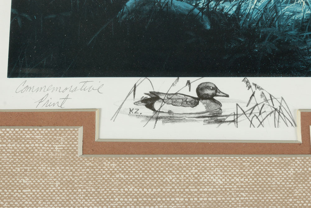 Pair of Ken Zylla Commemorative Prints