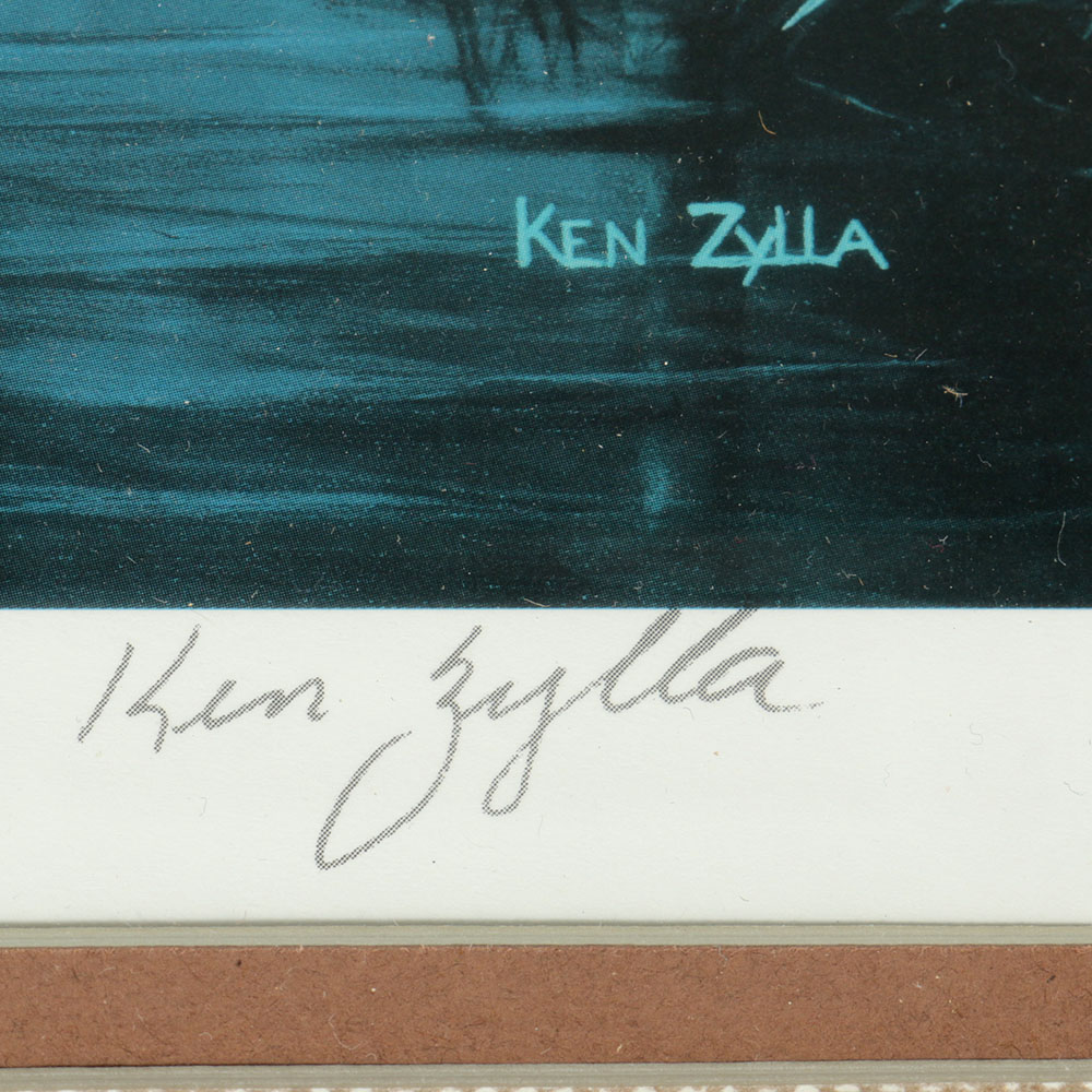 Pair of Ken Zylla Commemorative Prints