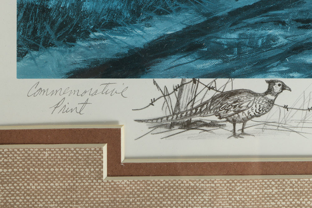 Pair of Ken Zylla Commemorative Prints