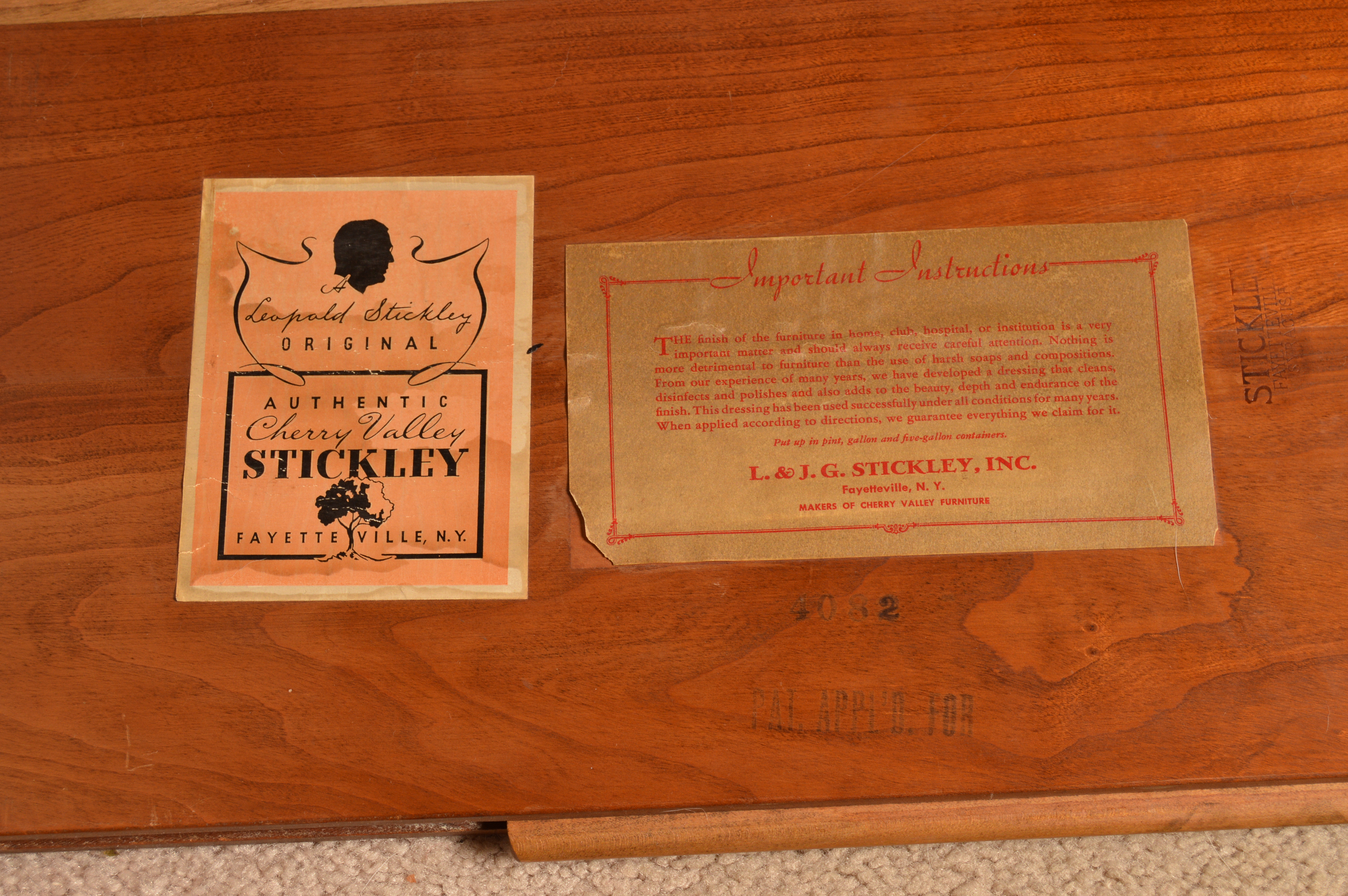 Stickley Colonial Style Maple Dining Table and Six Windsor Chairs