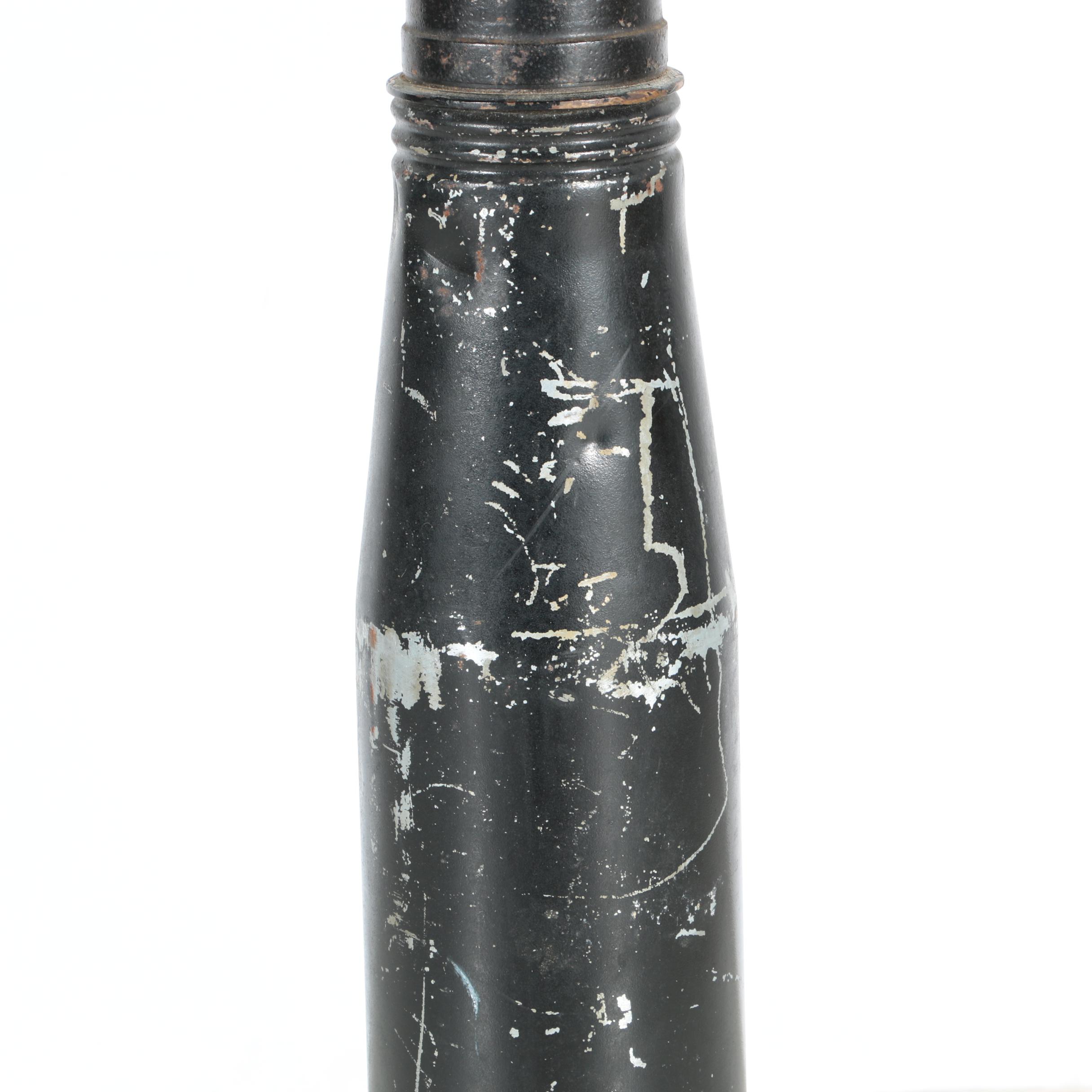 Vintage 120mm Artillery Shell Case