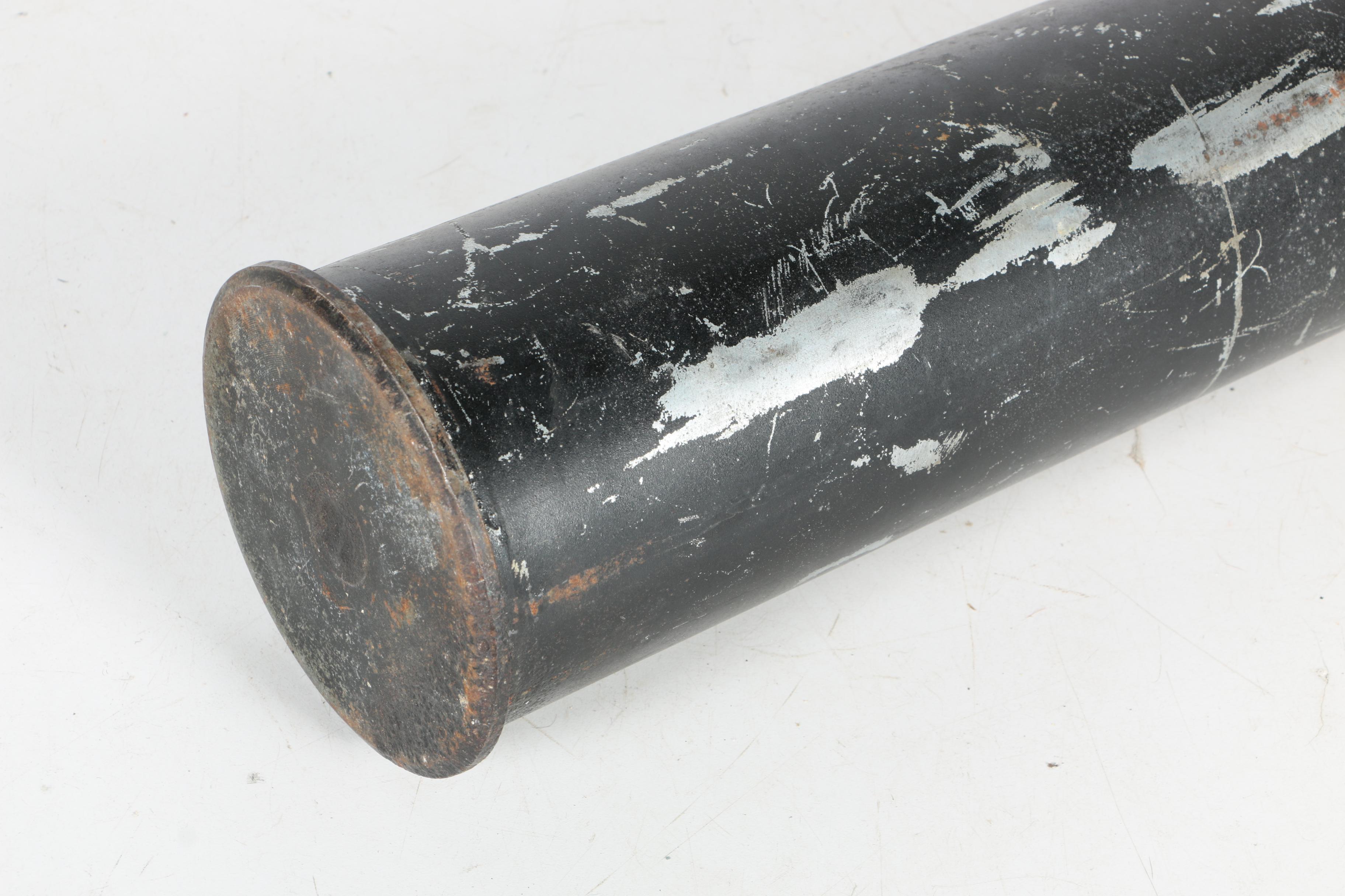 Vintage 120mm Artillery Shell Case