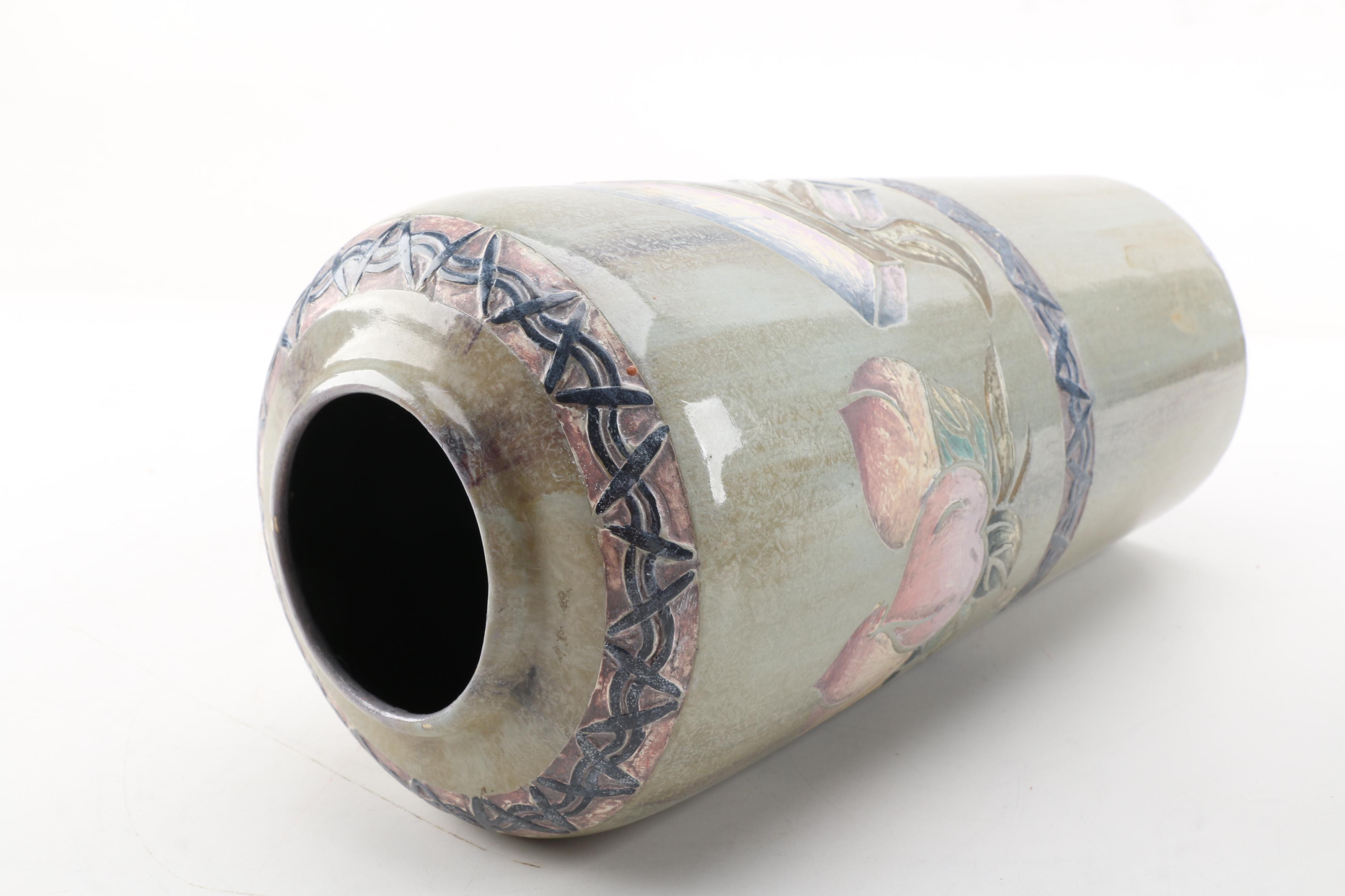 Asian Inspired Ceramic Vases