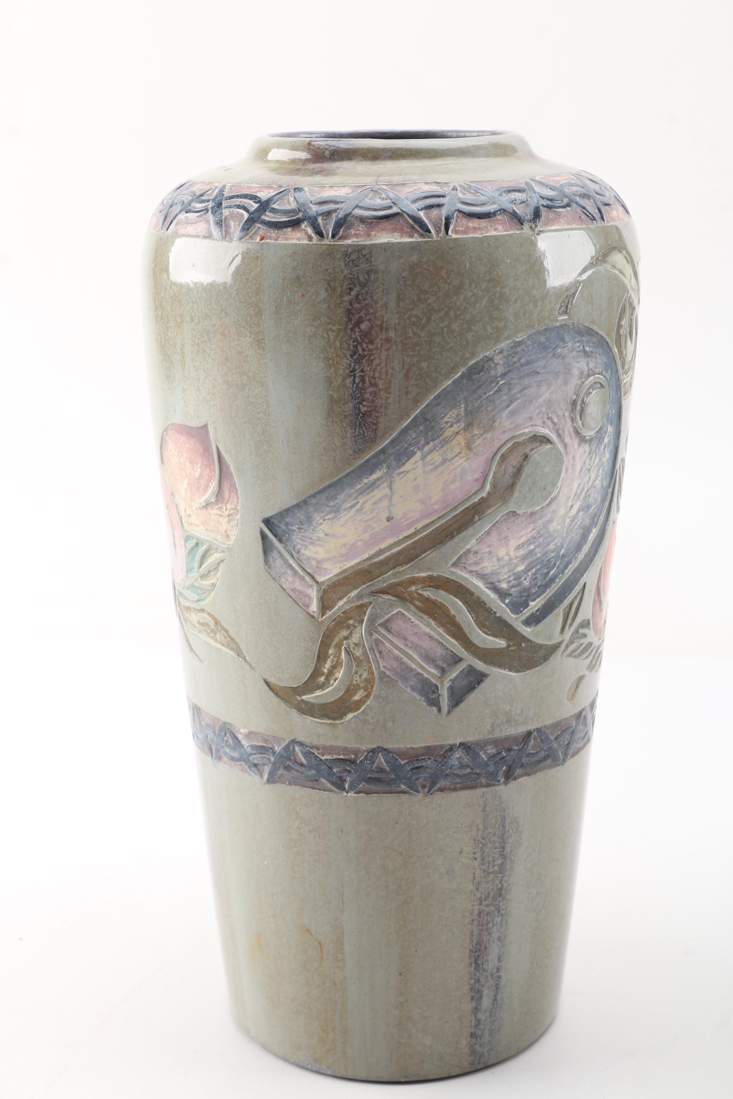 Asian Inspired Ceramic Vases