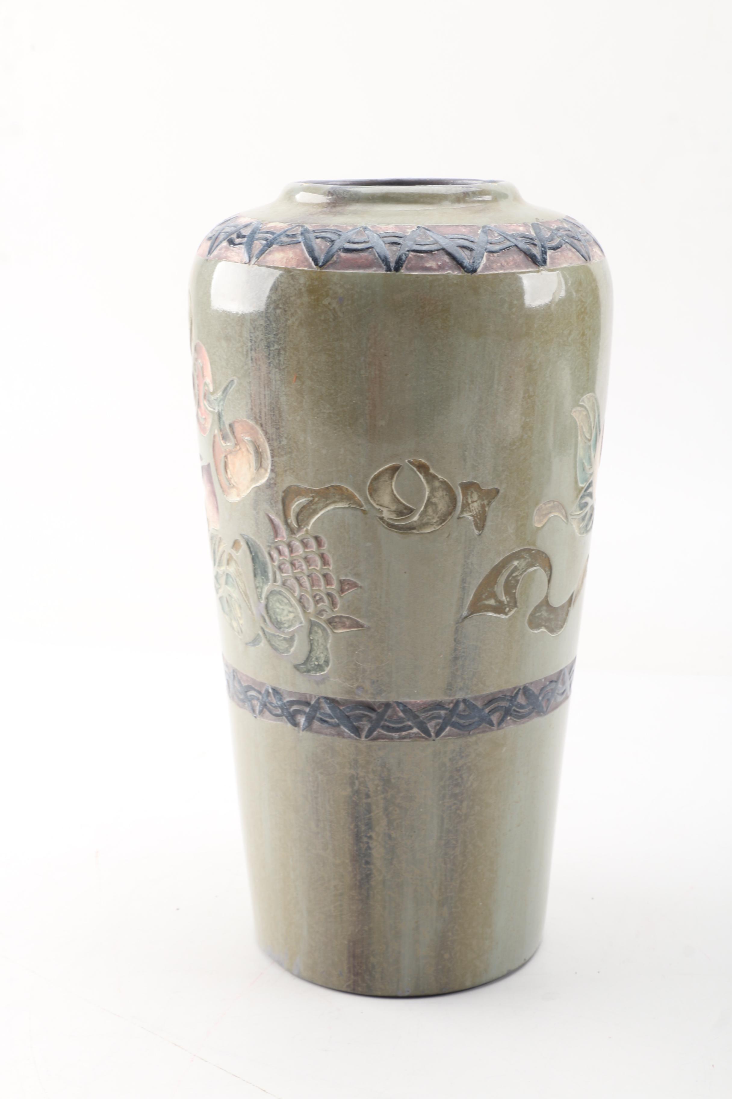 Asian Inspired Ceramic Vases