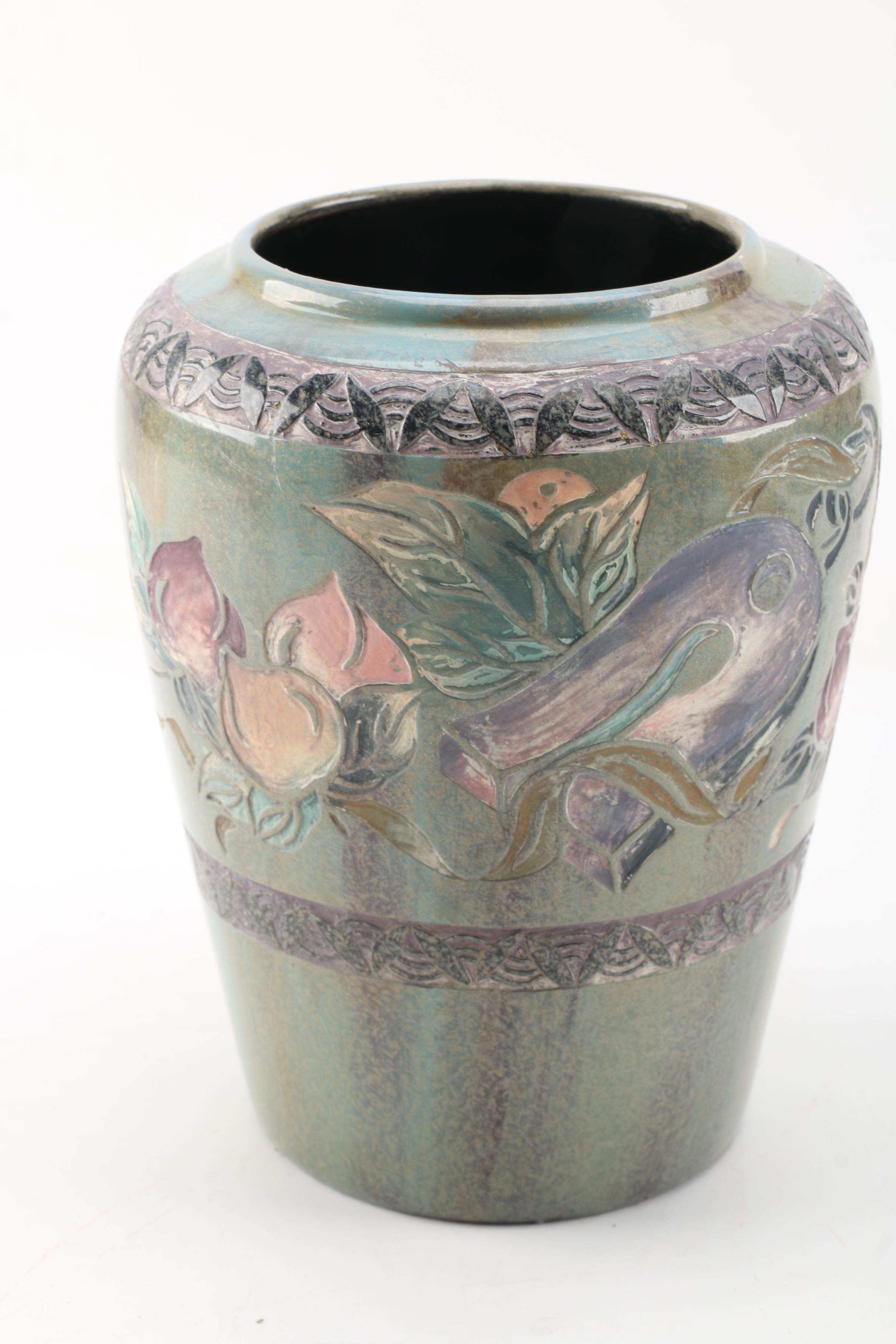 Asian Inspired Ceramic Vases