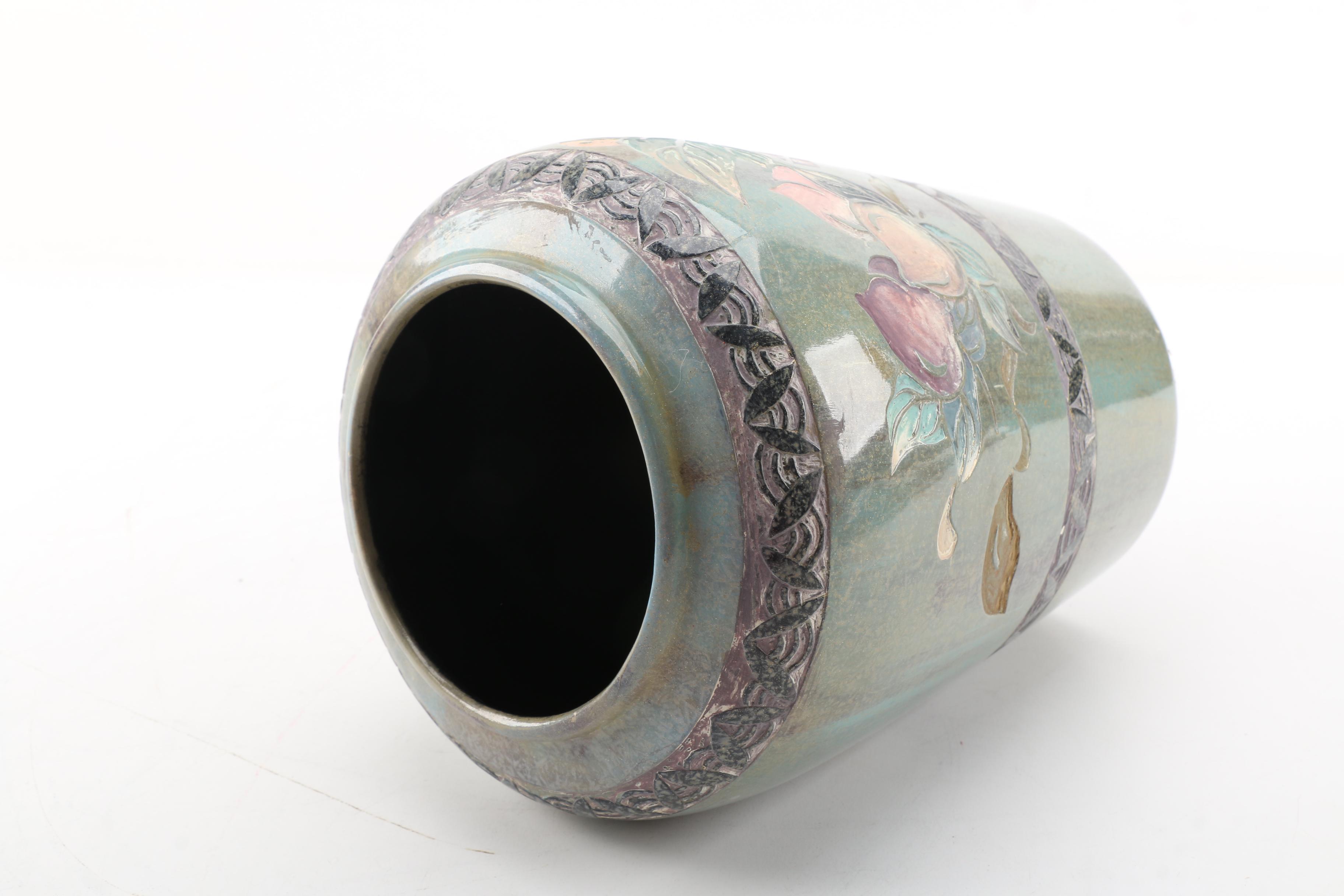 Asian Inspired Ceramic Vases