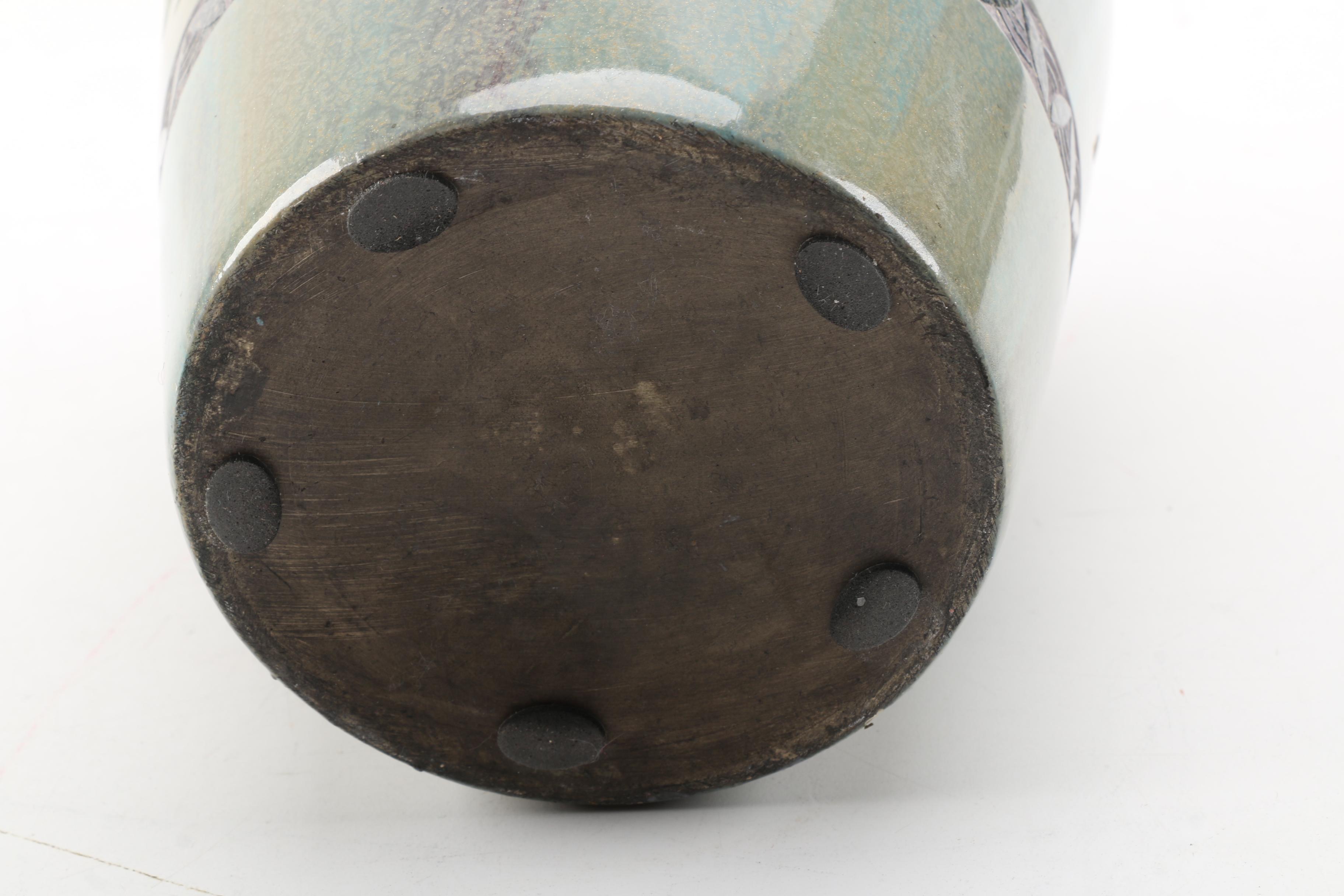 Asian Inspired Ceramic Vases