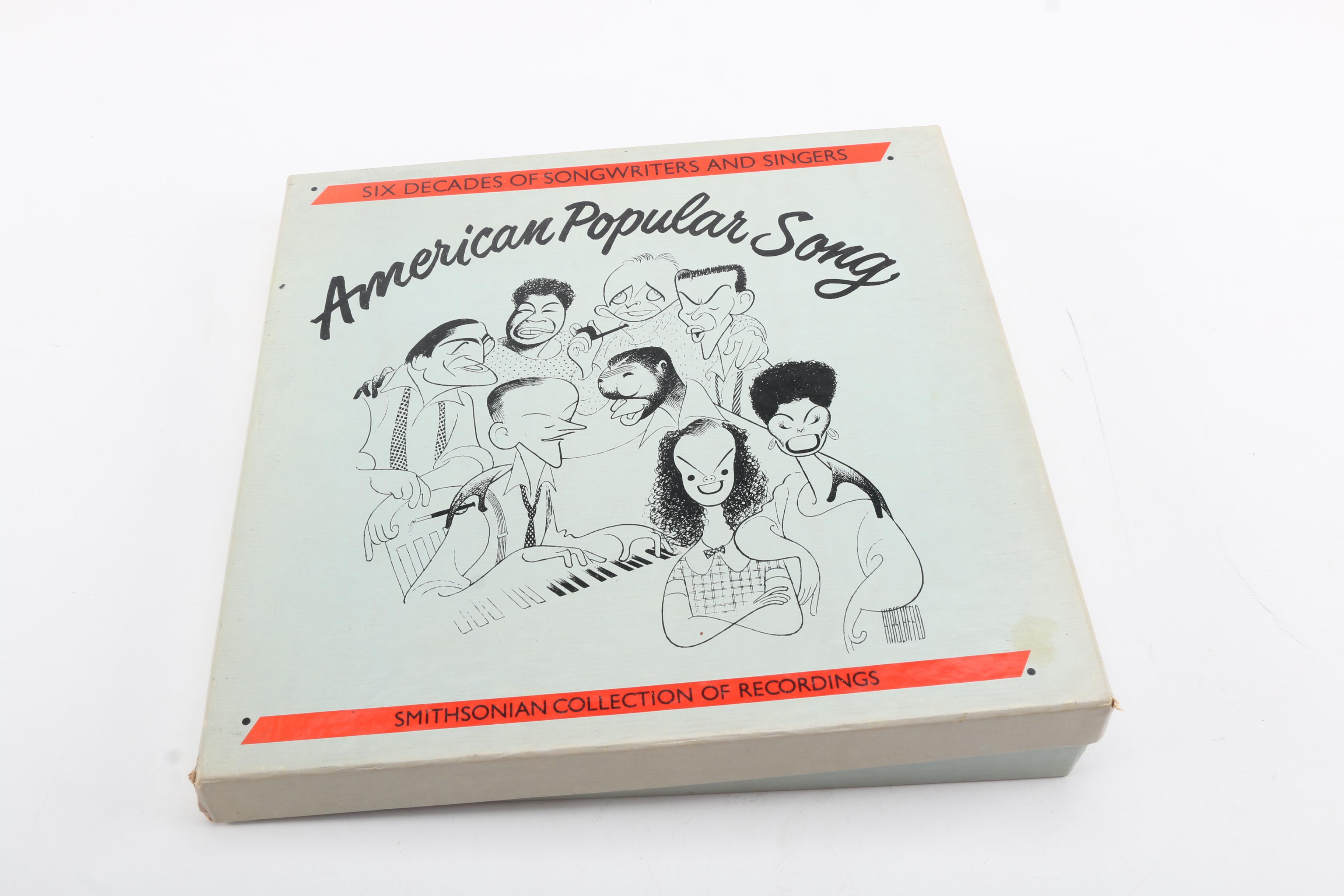 Boxed Record Album Sets "The Count Basie Story" and "American Popular Song"