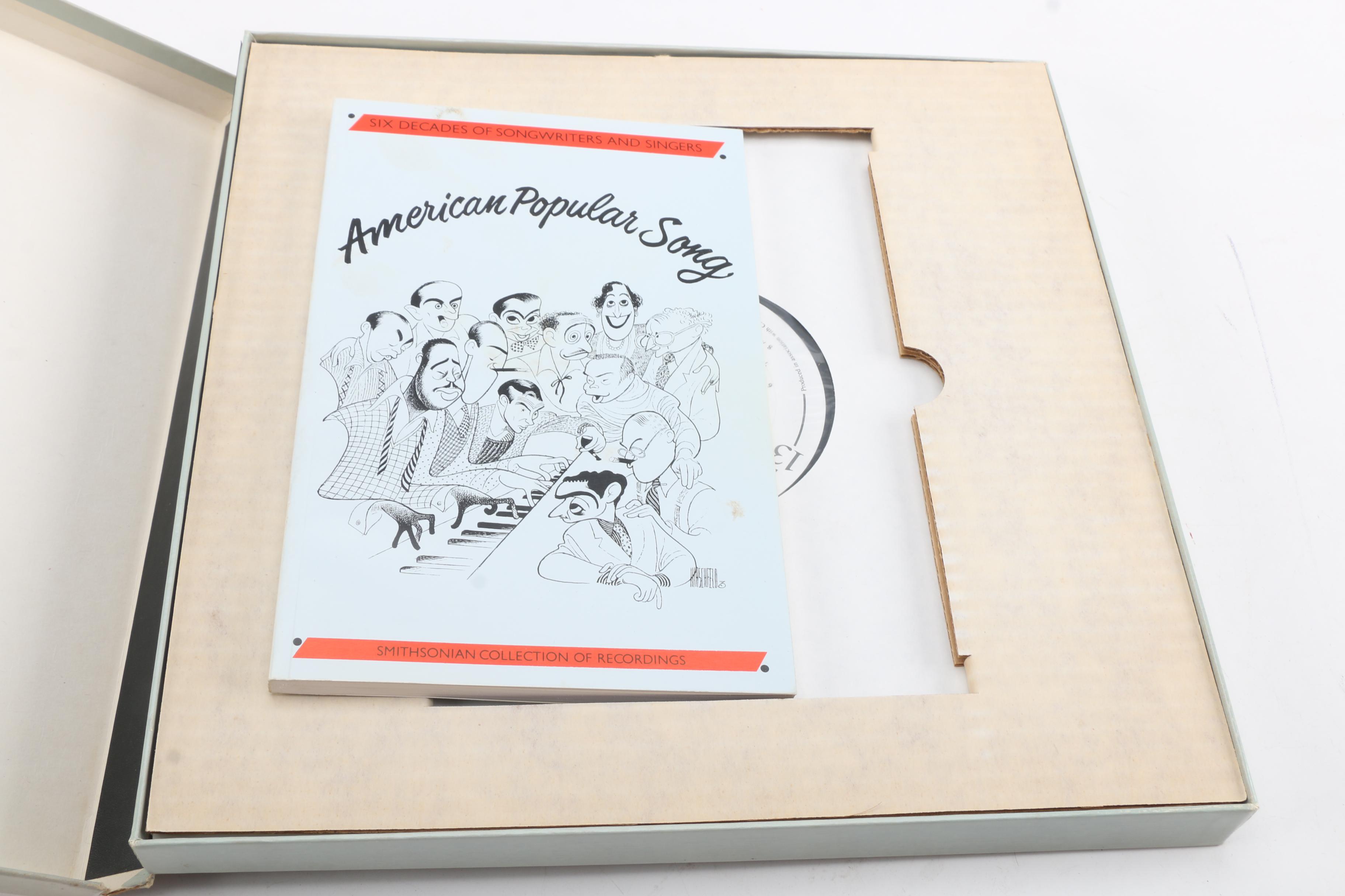 Boxed Record Album Sets "The Count Basie Story" and "American Popular Song"