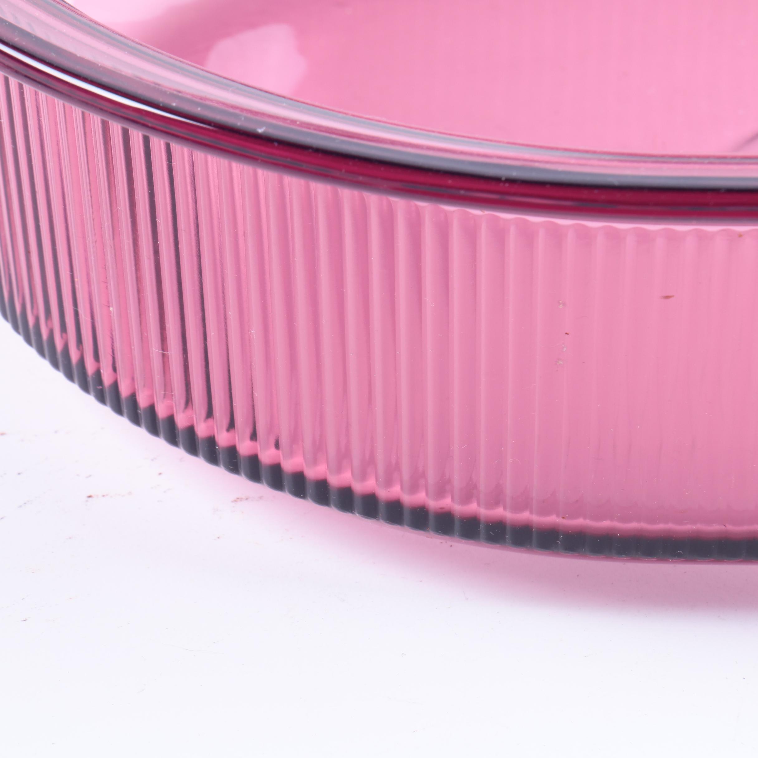 Corning "Visions Cranberry" Cookware