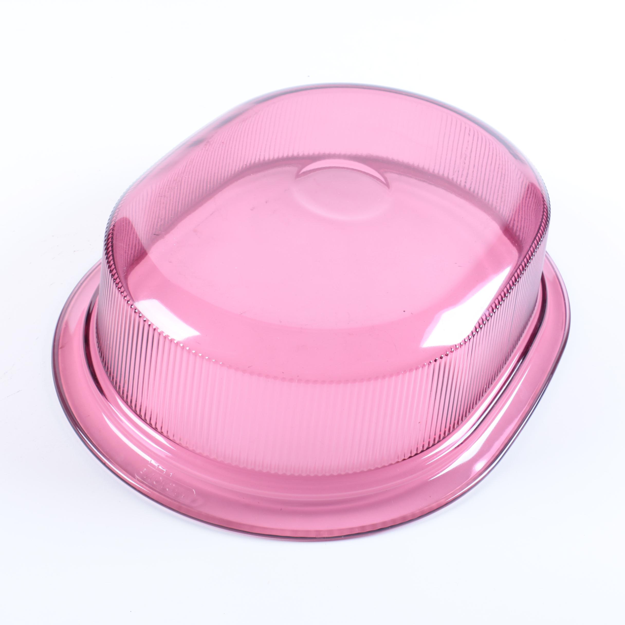 Corning "Visions Cranberry" Cookware