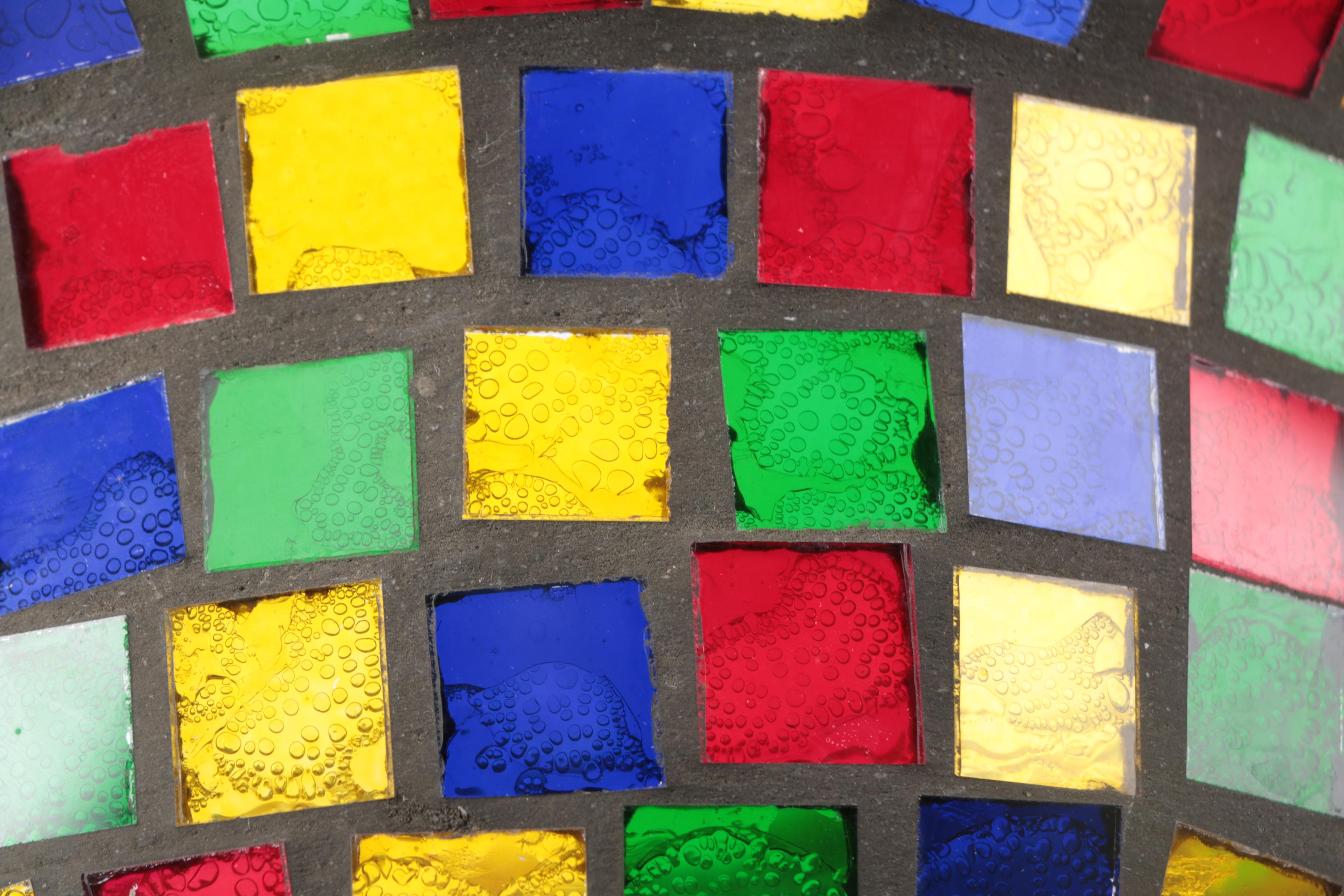 Decorative Mosaic Glass Bowl