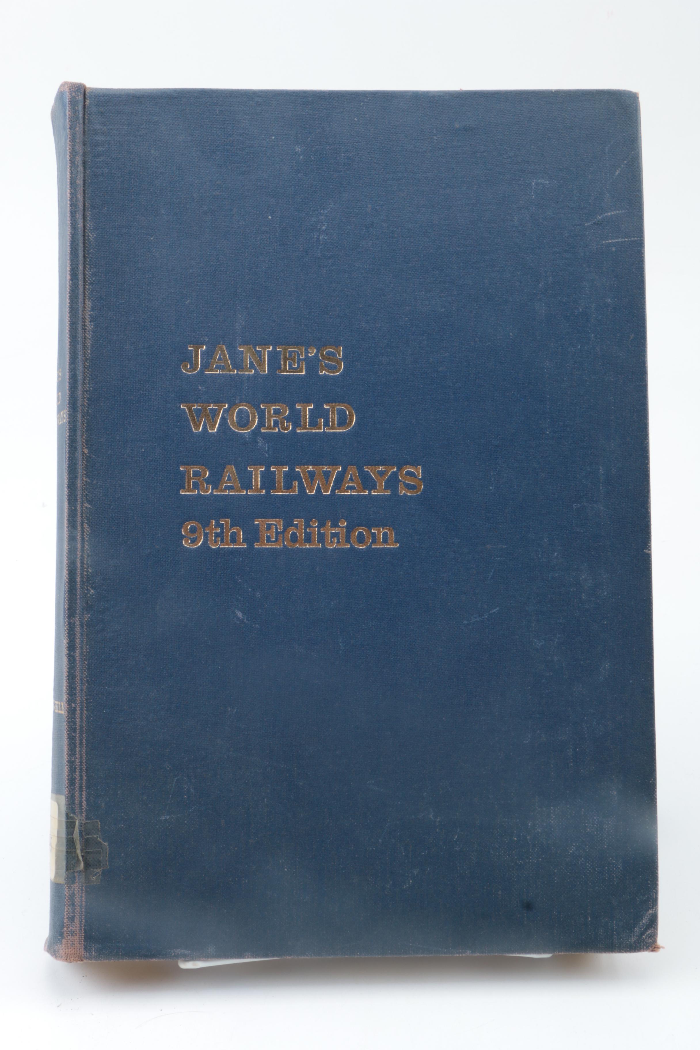 "Jane's Fighting Aircraft of World War I" and Other "Jane's" Guides