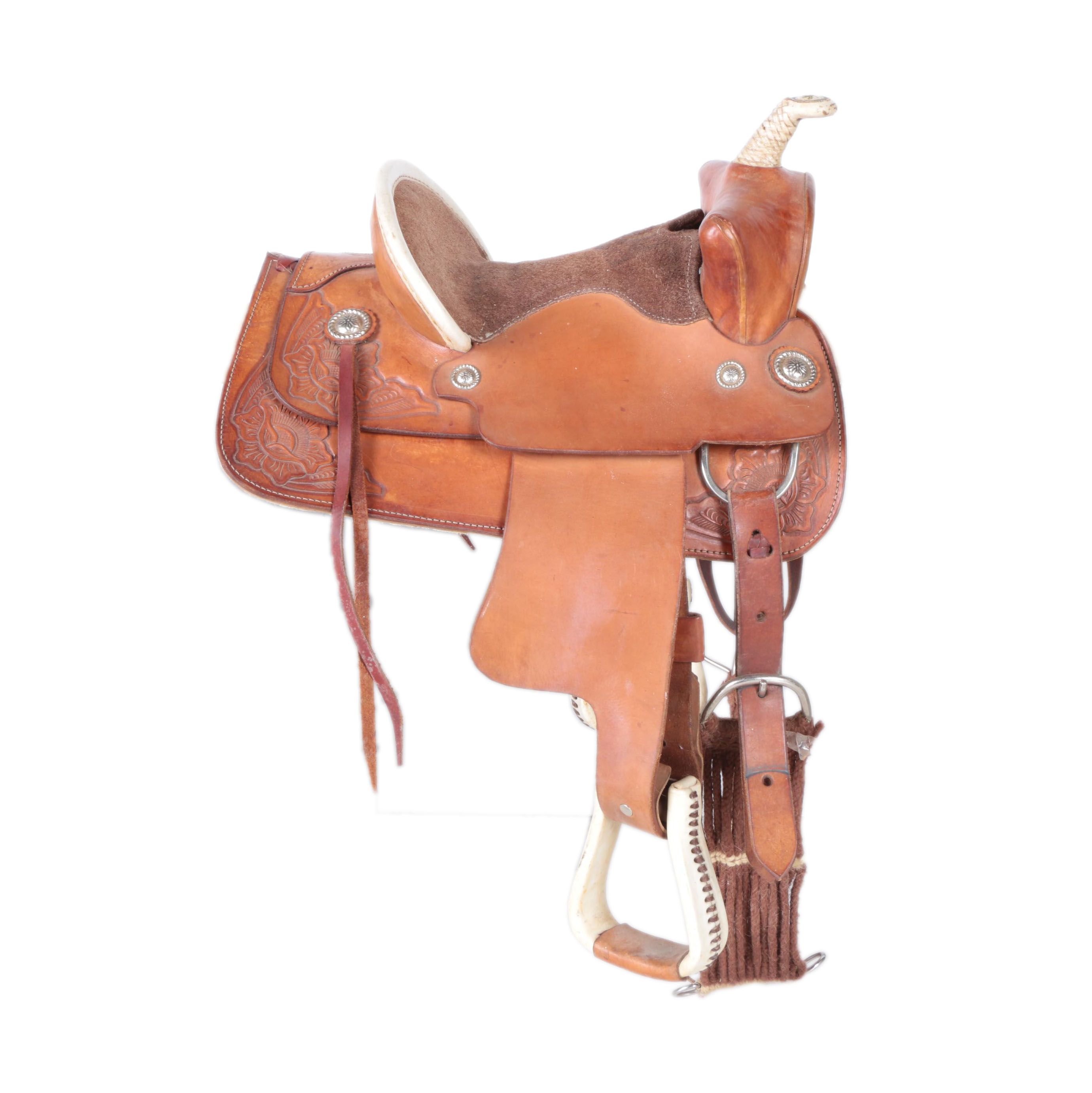 Leather Western Saddle
