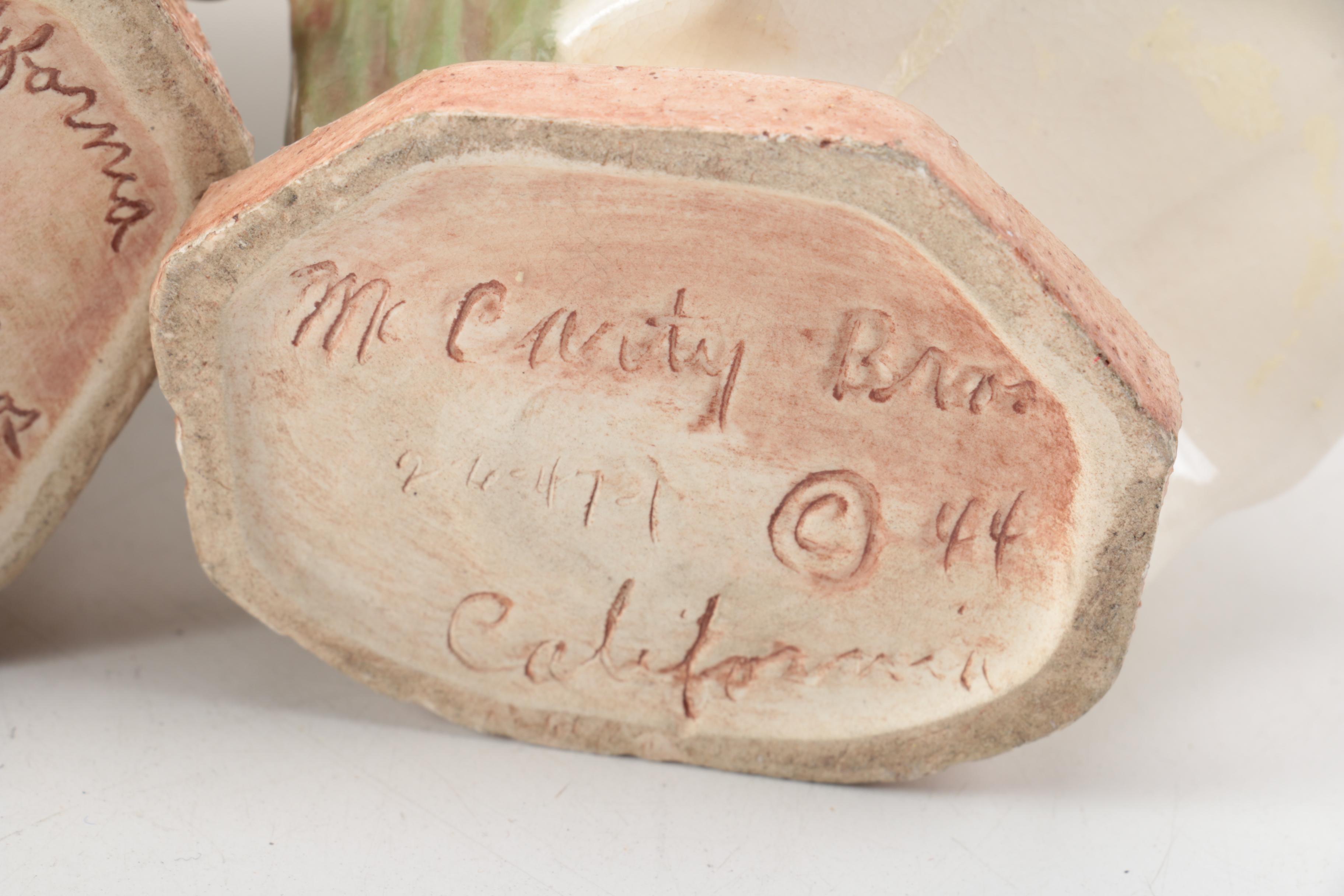 McCarty Bros. California Figurines