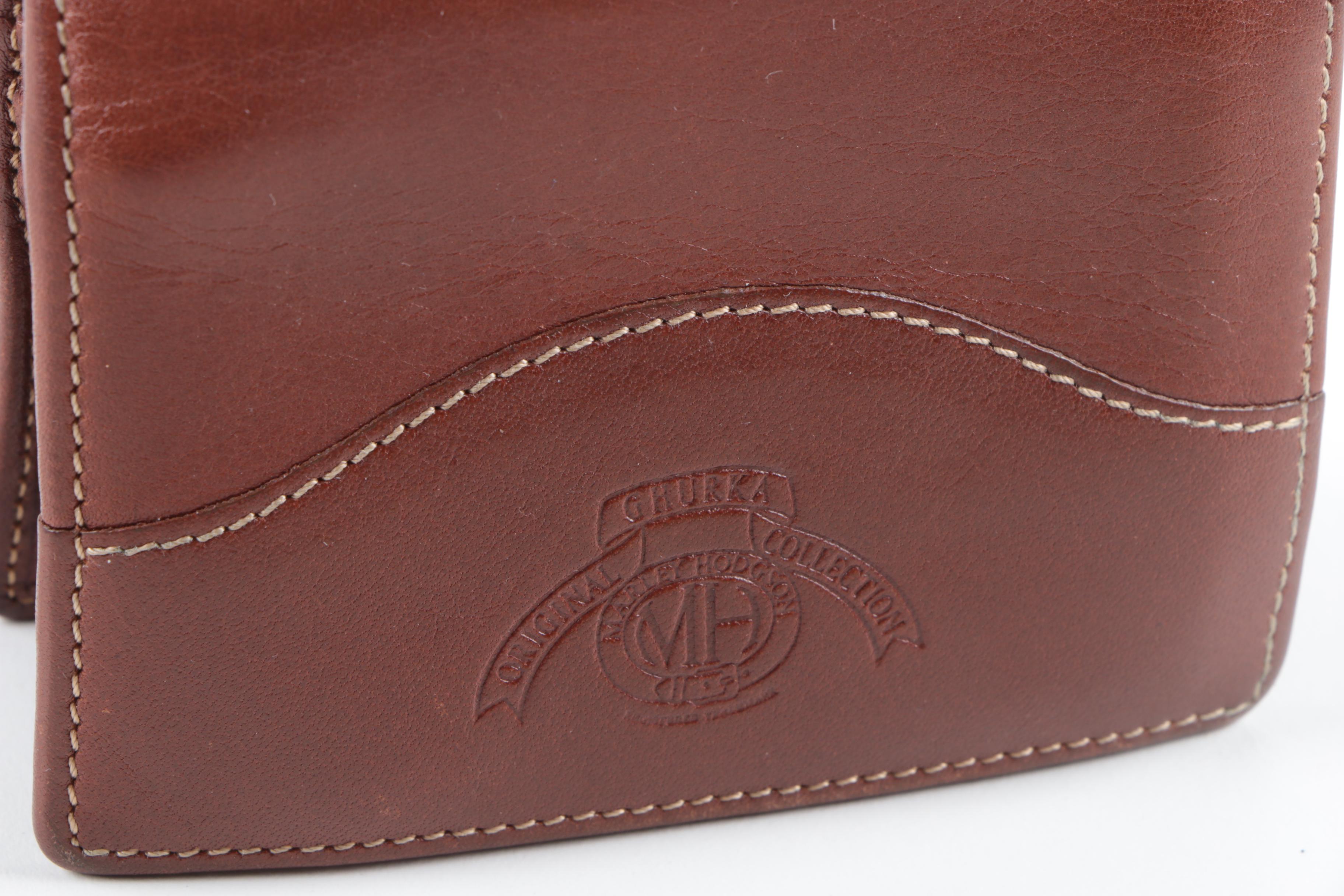 Ghurka Brown Leather Wallet