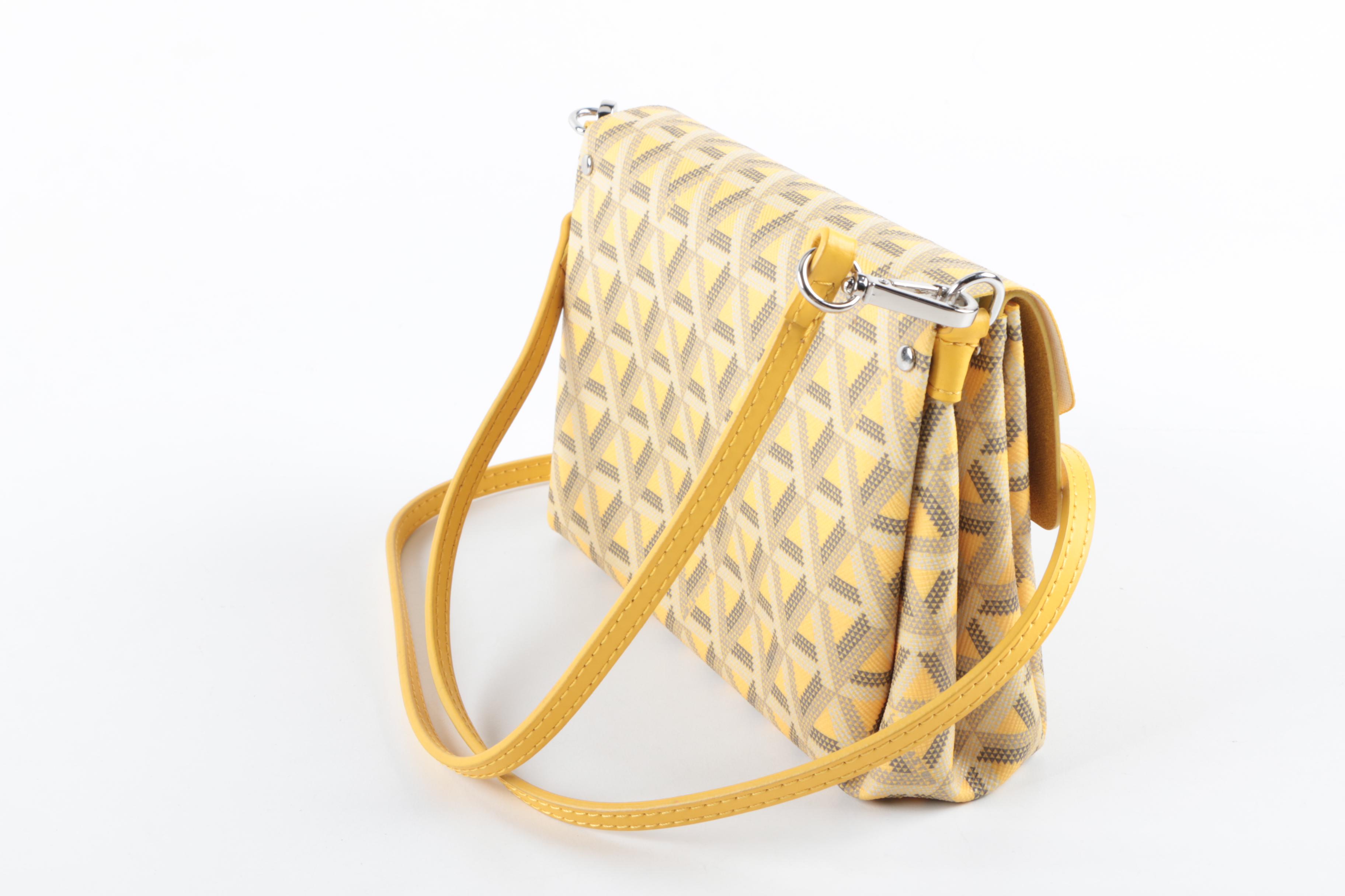 Lancaster Printed Coated Canvas Crossbody