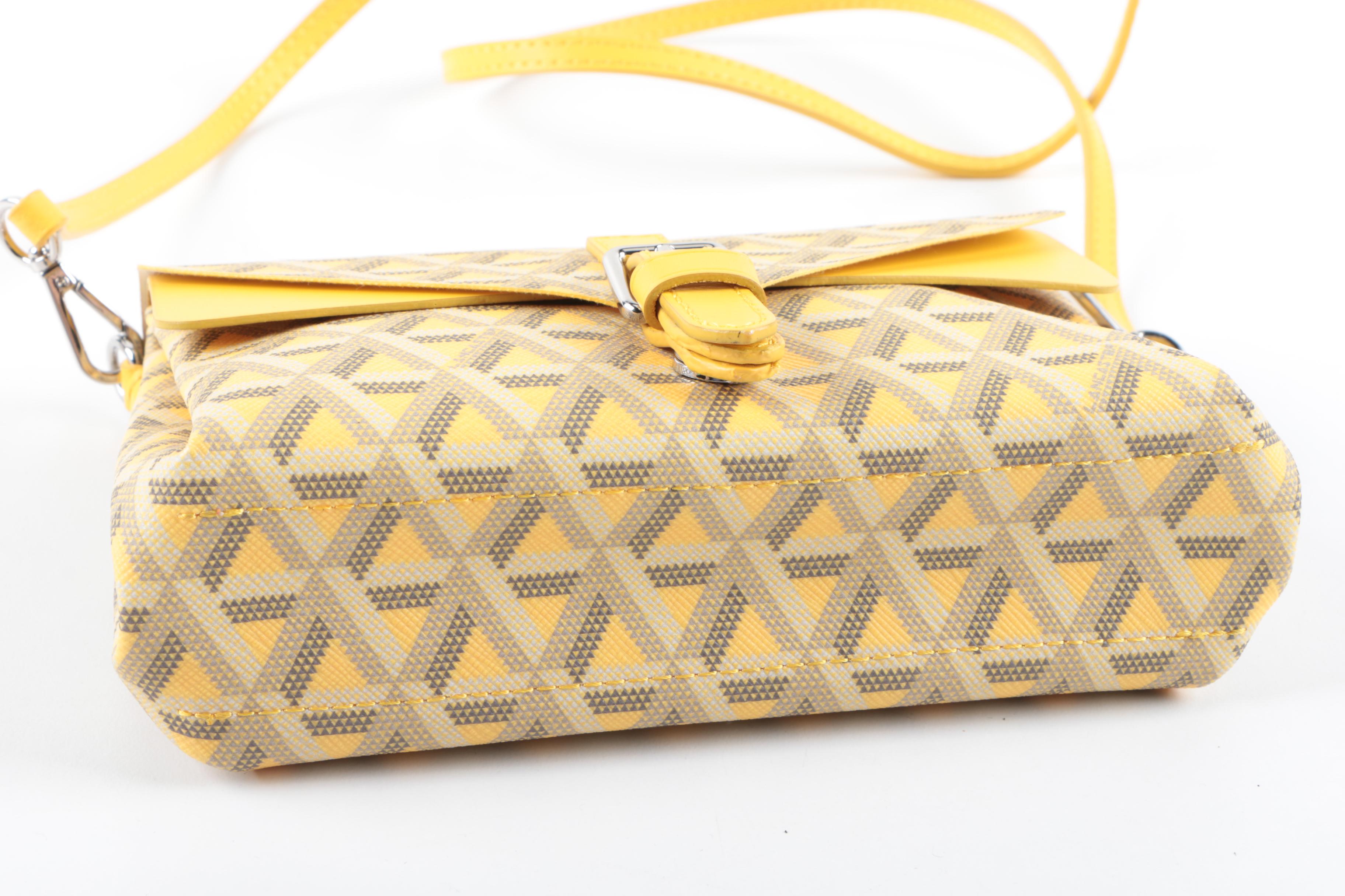 Lancaster Printed Coated Canvas Crossbody