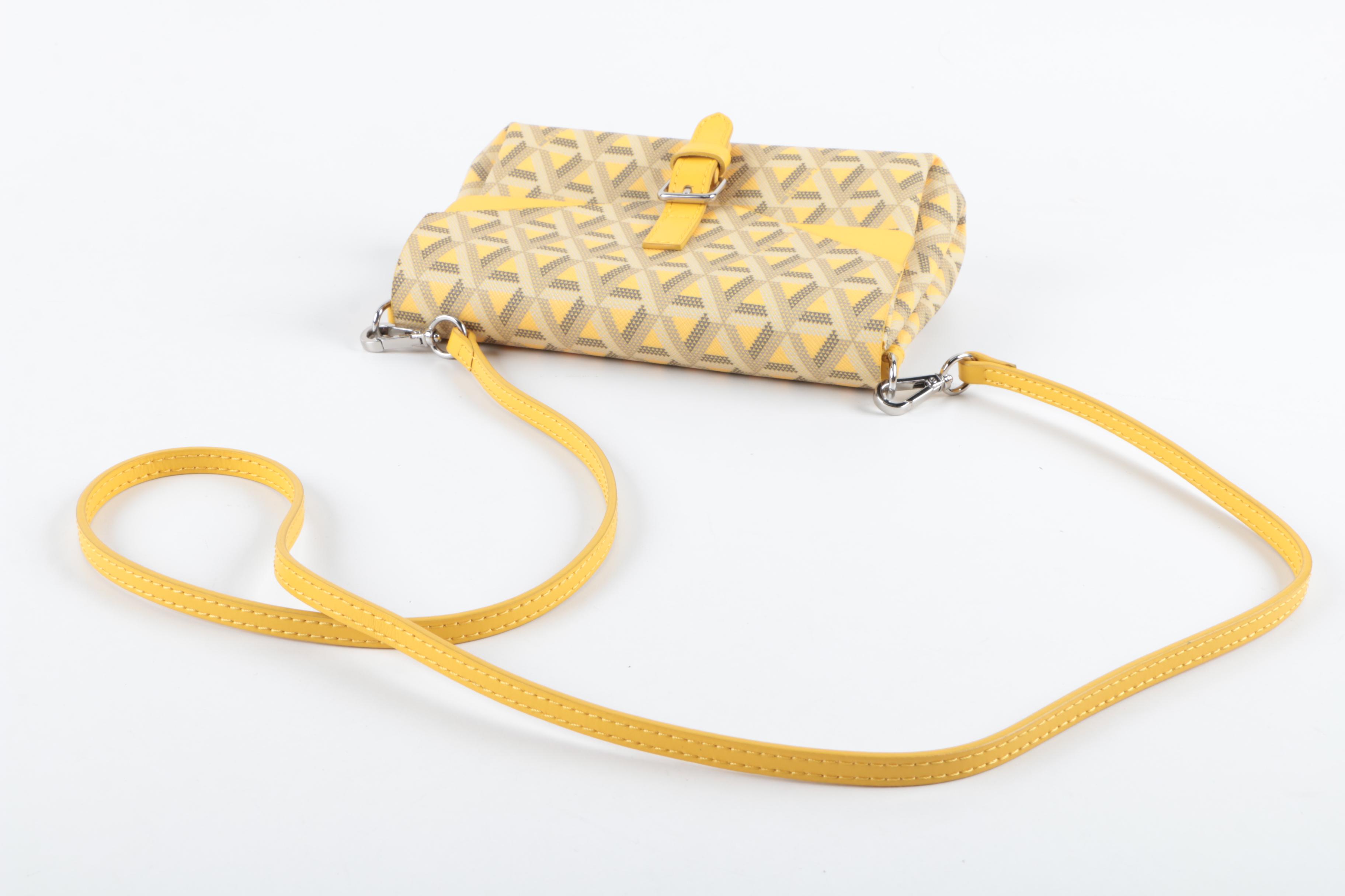 Lancaster Printed Coated Canvas Crossbody