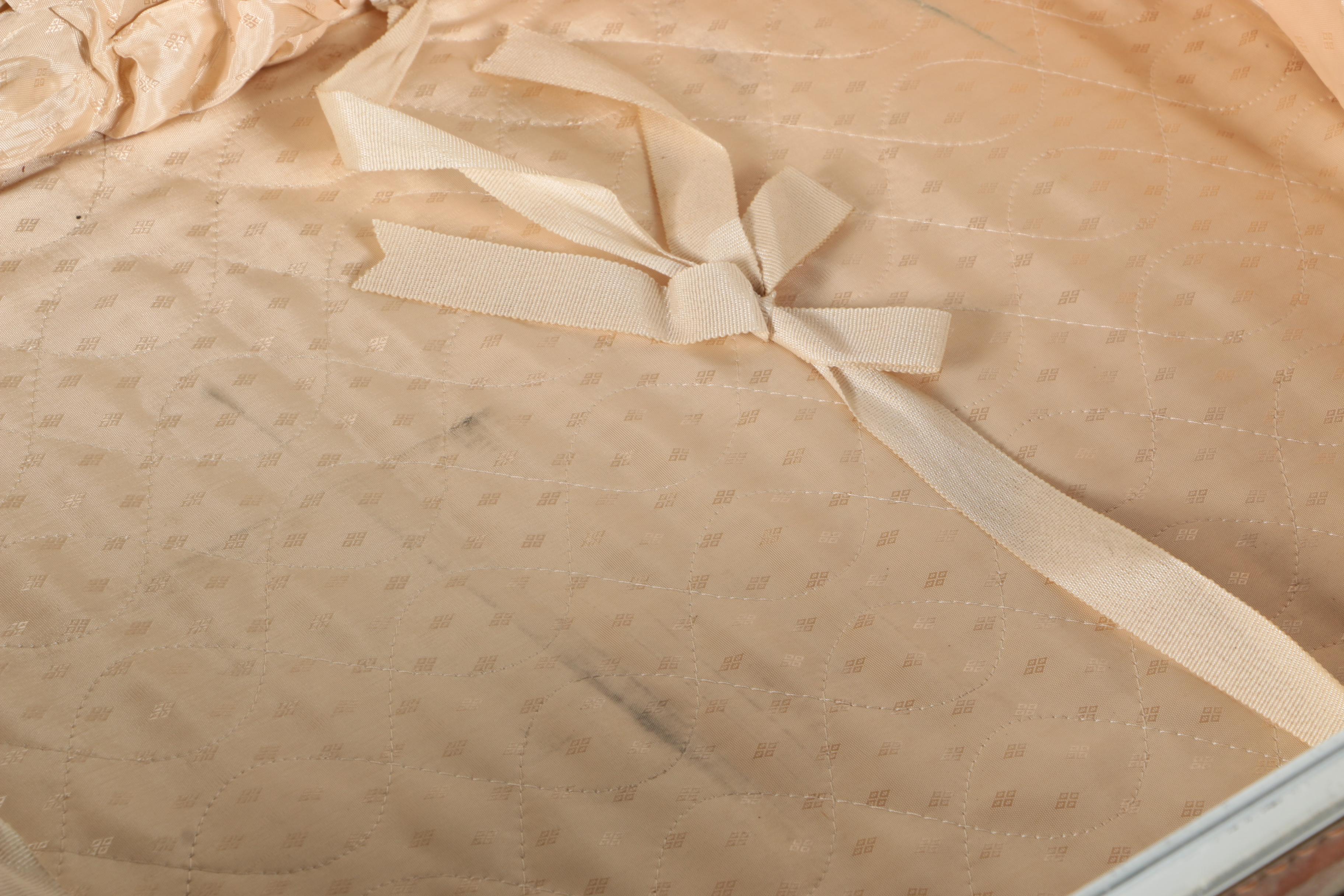 Vintage Brown Leather Suitcase