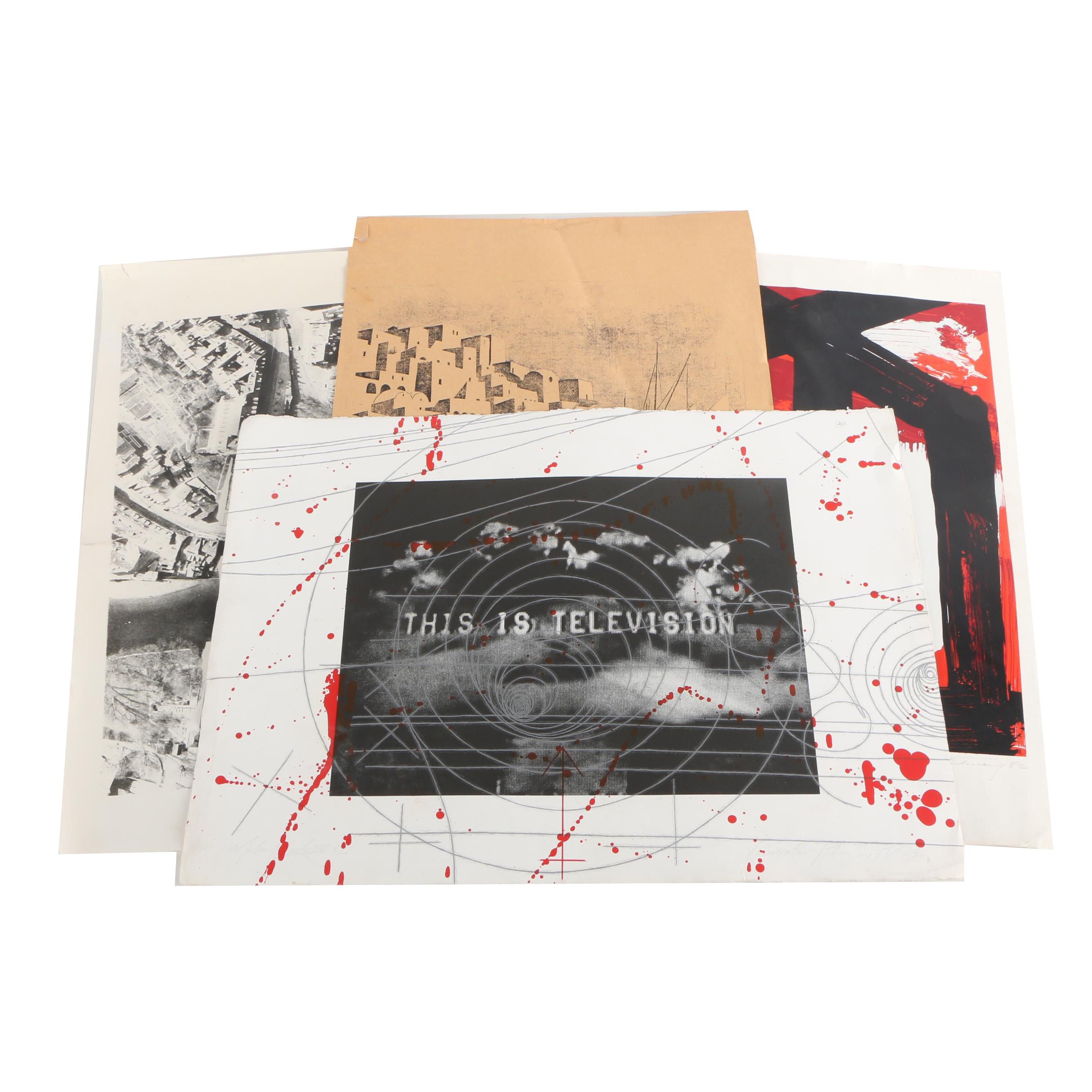 Vintage Mixed Media Prints