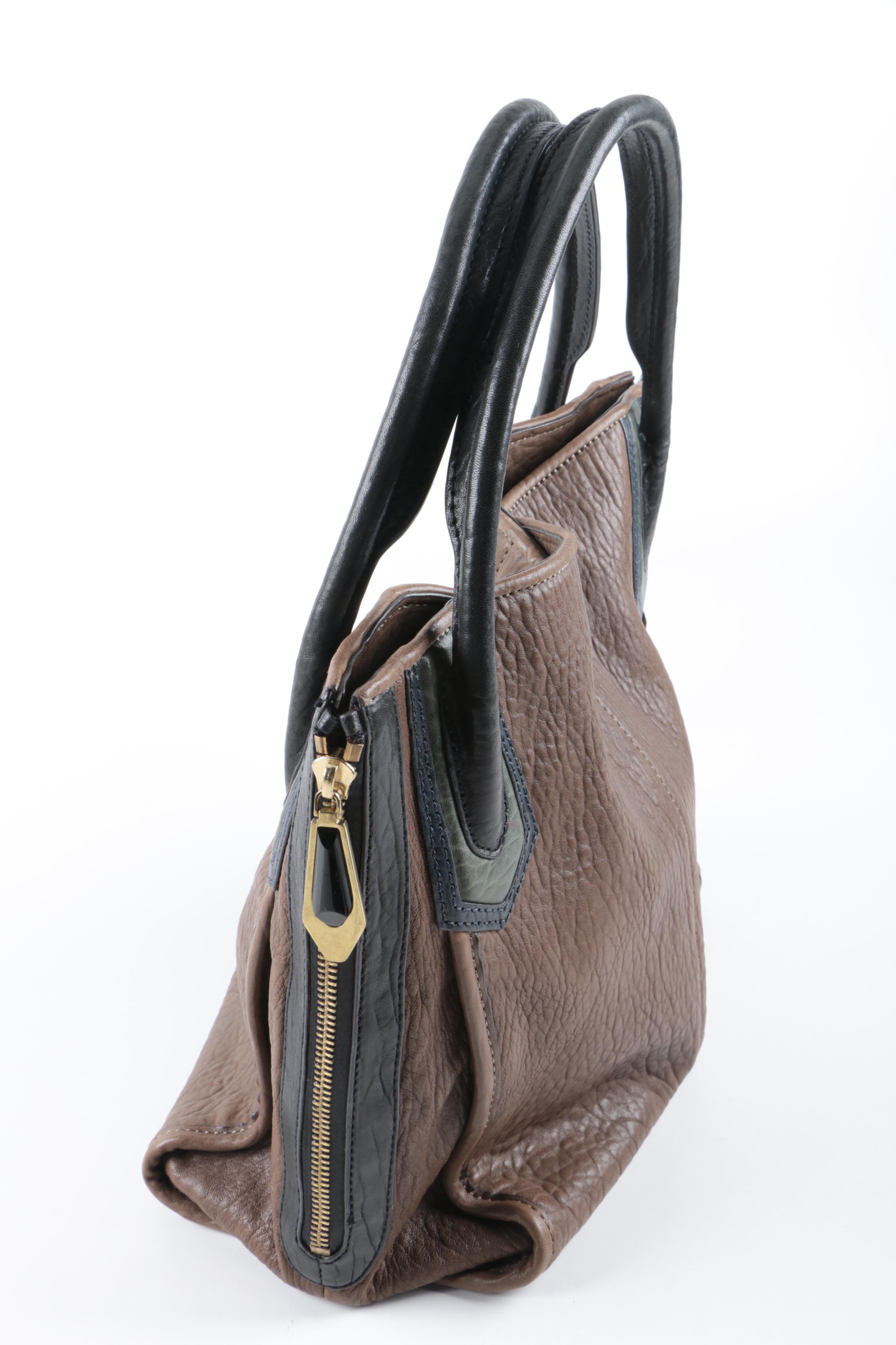Oryany Textured Leather Tote Bag
