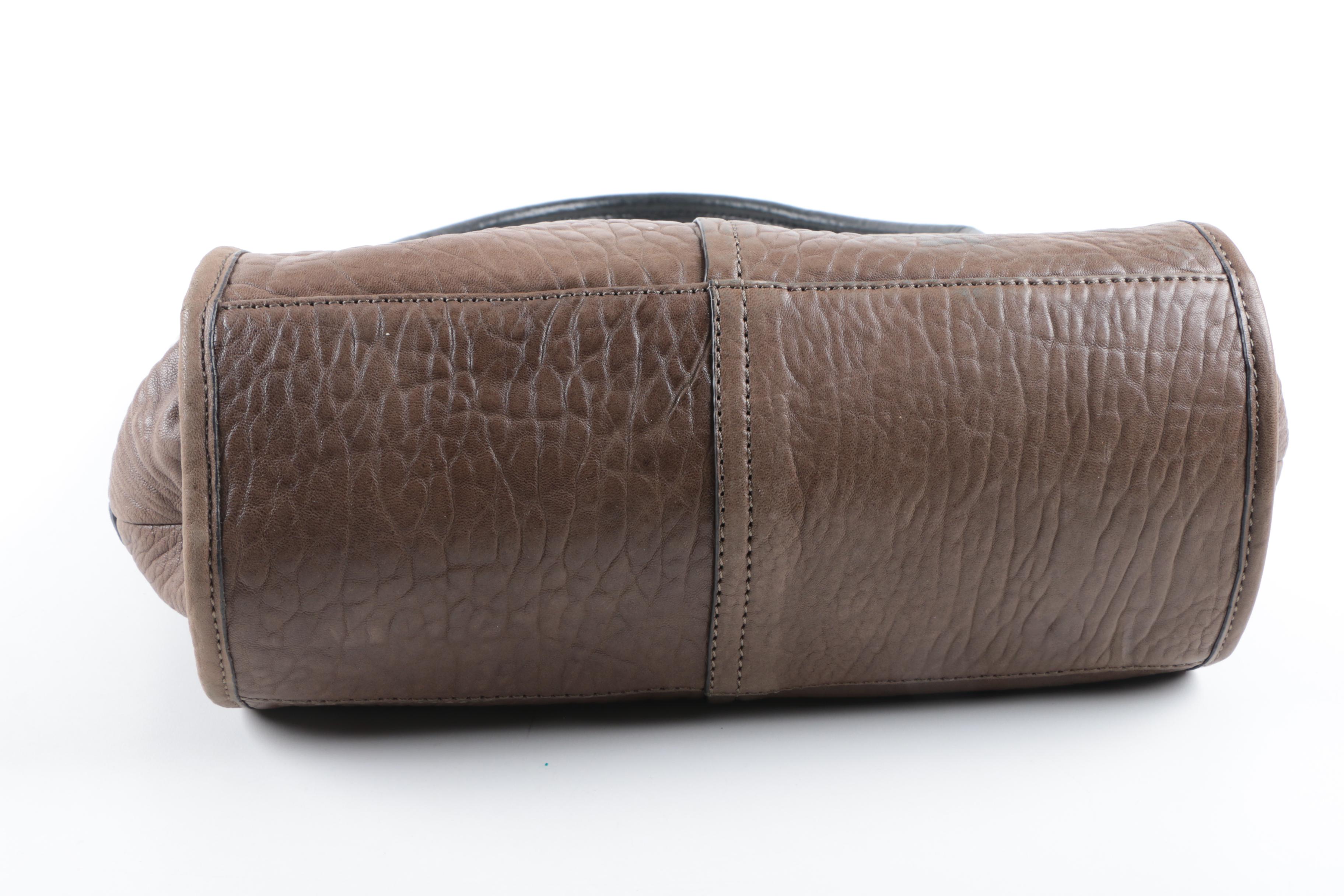 Oryany Textured Leather Tote Bag