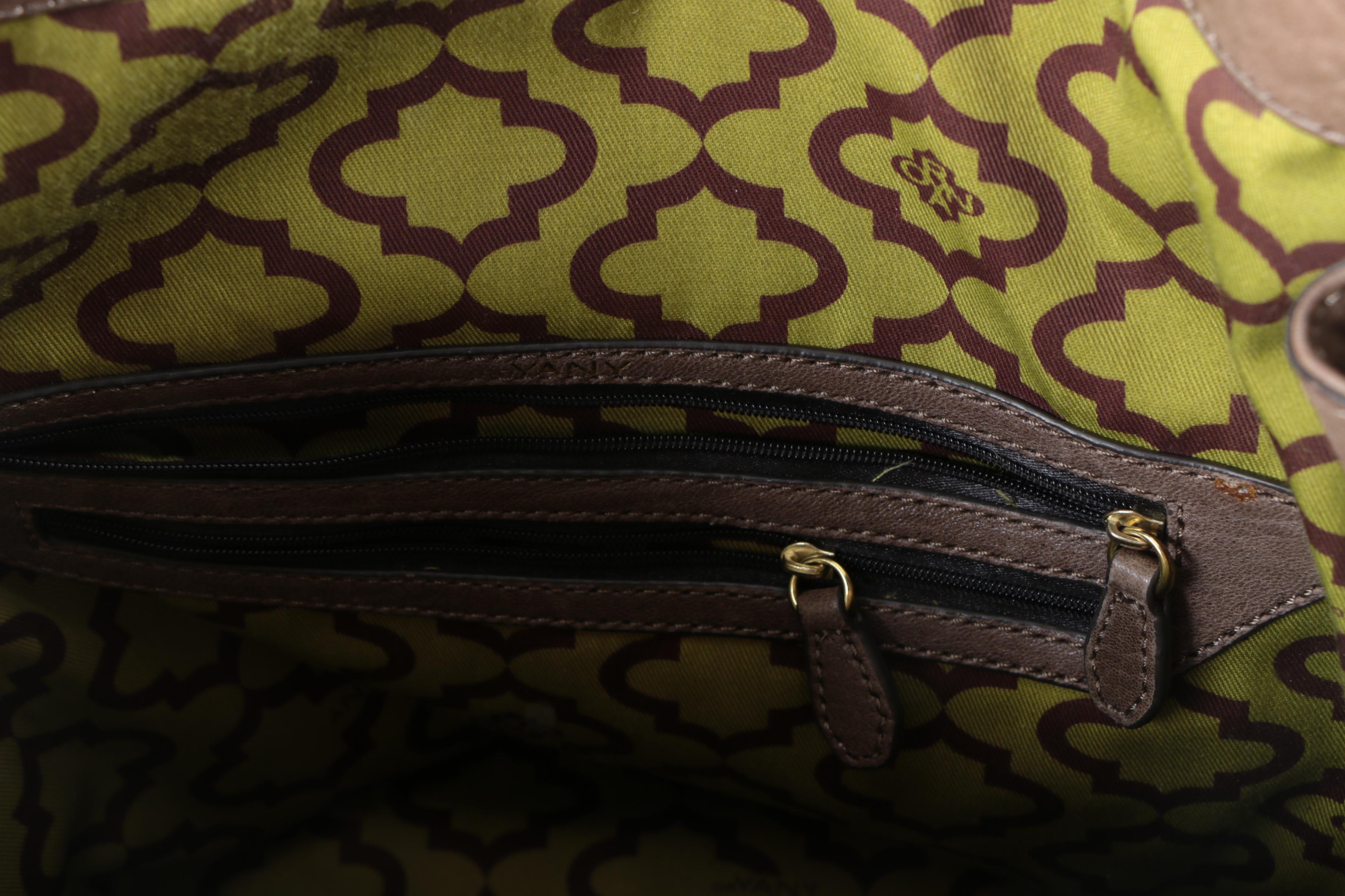 Oryany Textured Leather Tote Bag