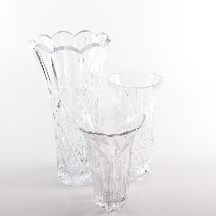 Crystal Flower Vases