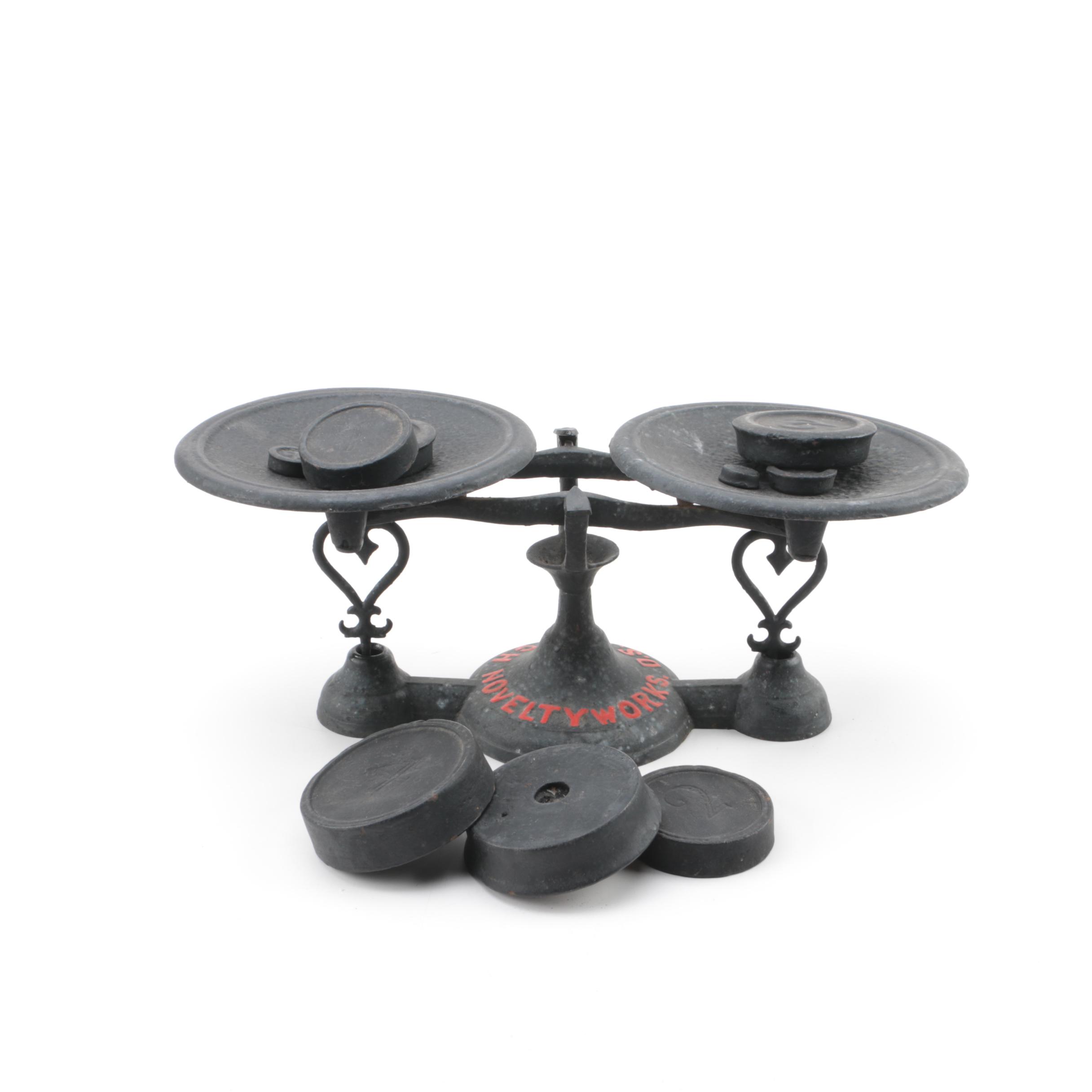 D.S. Hatch Cast Iron Double Arm Balance Scale