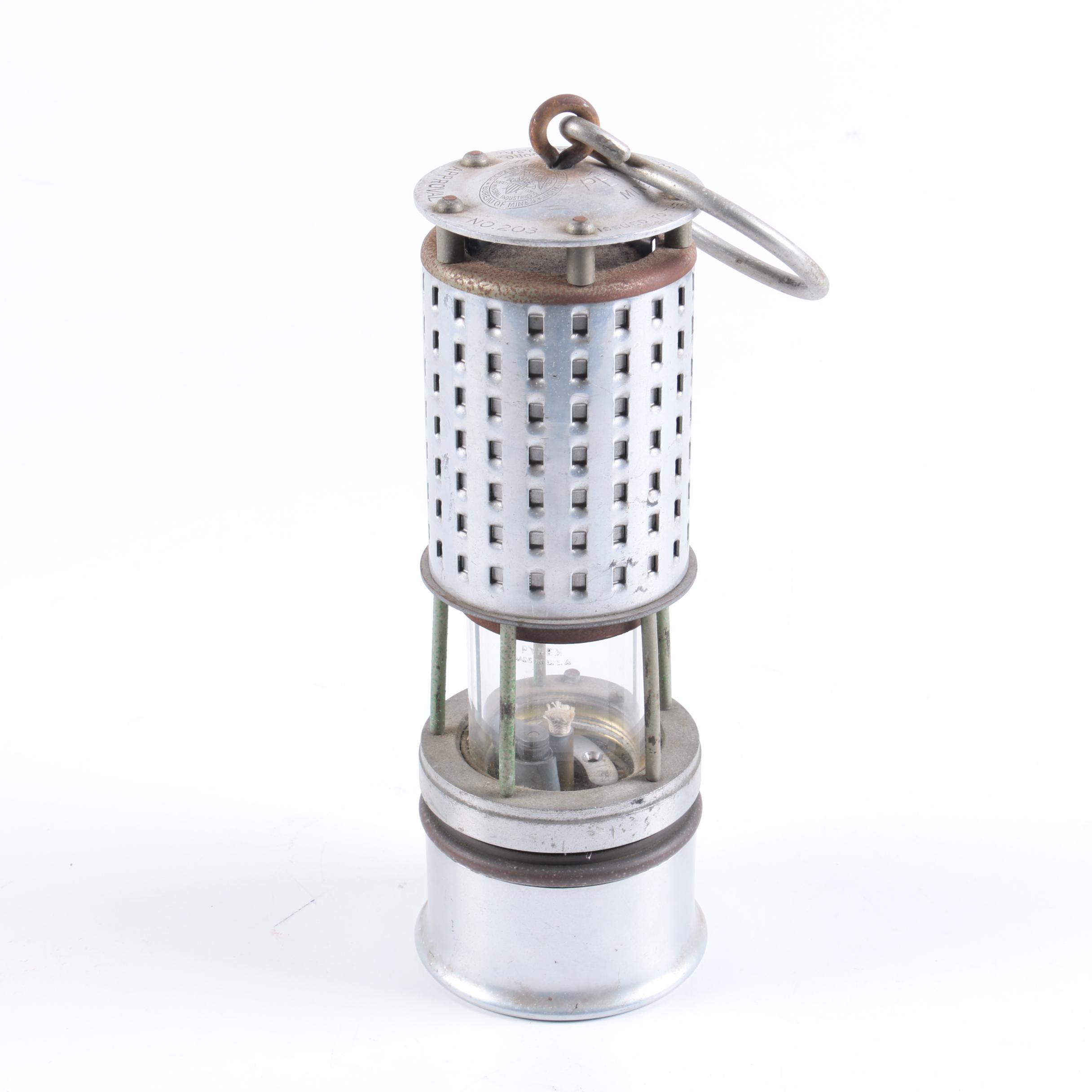 Koehler Miner's Safety Lamp