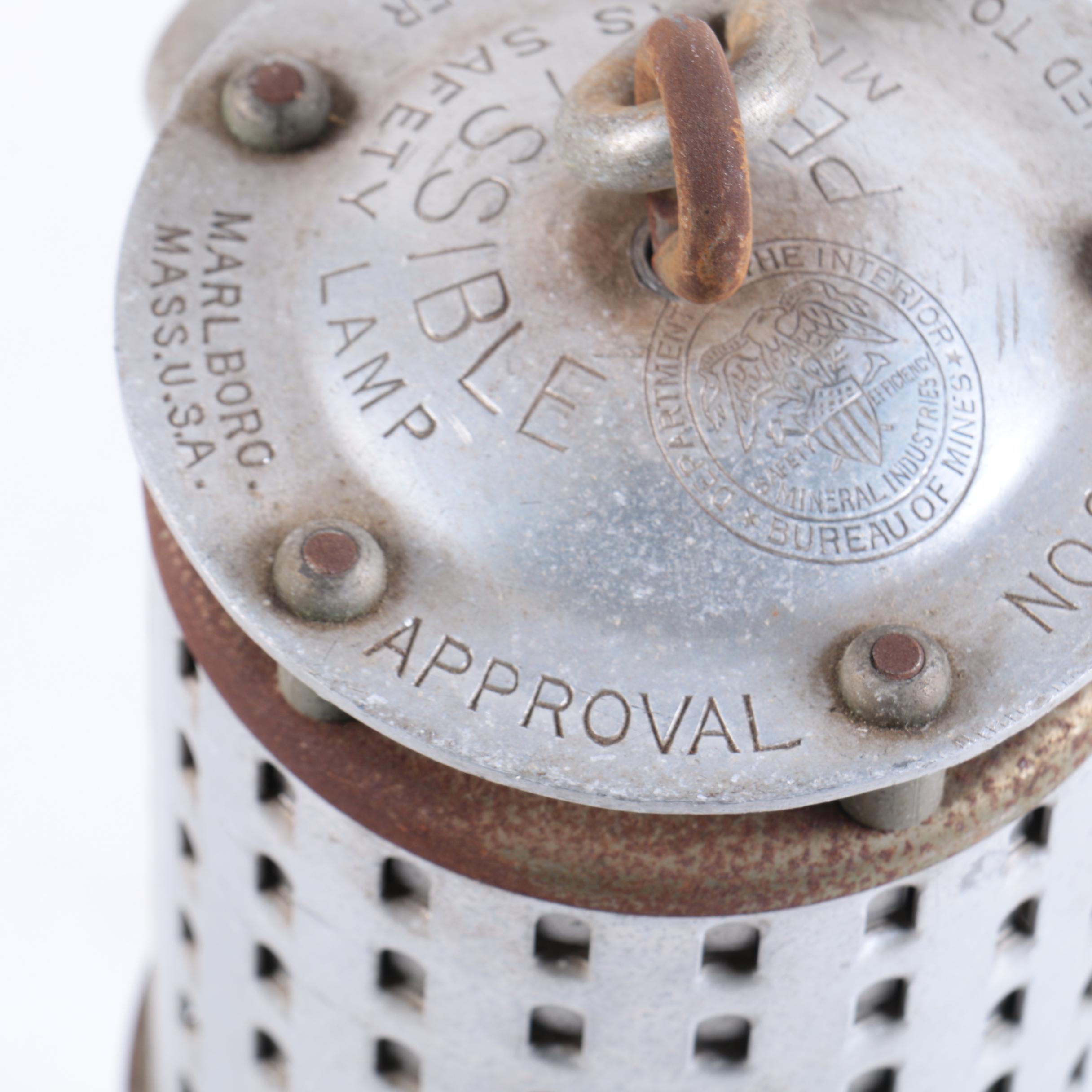 Koehler Miner's Safety Lamp