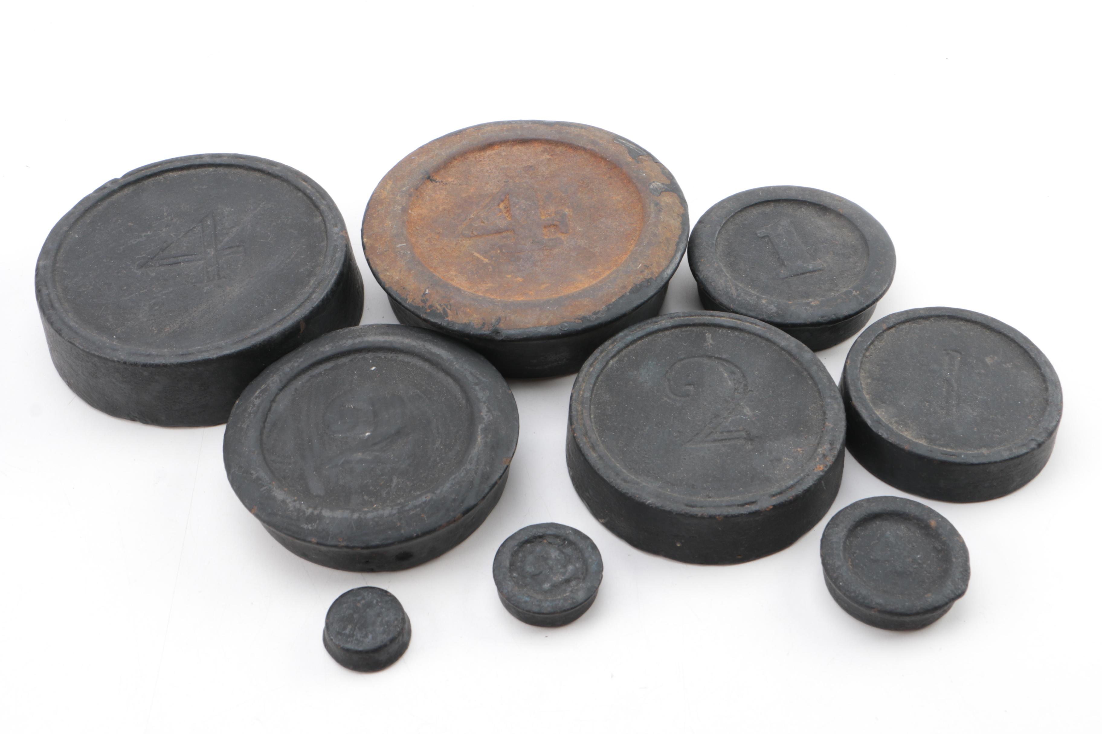 D.S. Hatch Cast Iron Double Arm Balance Scale