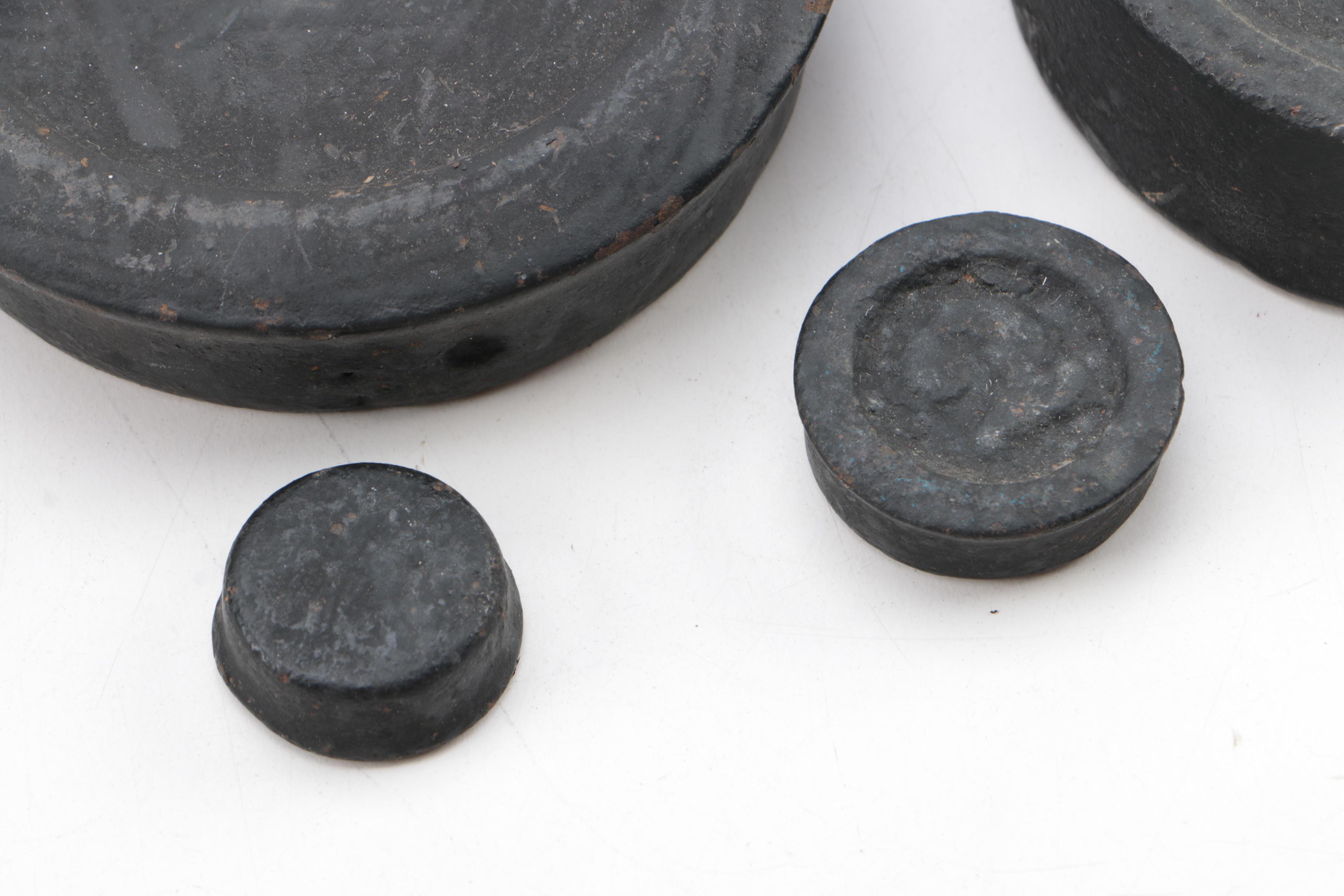 D.S. Hatch Cast Iron Double Arm Balance Scale