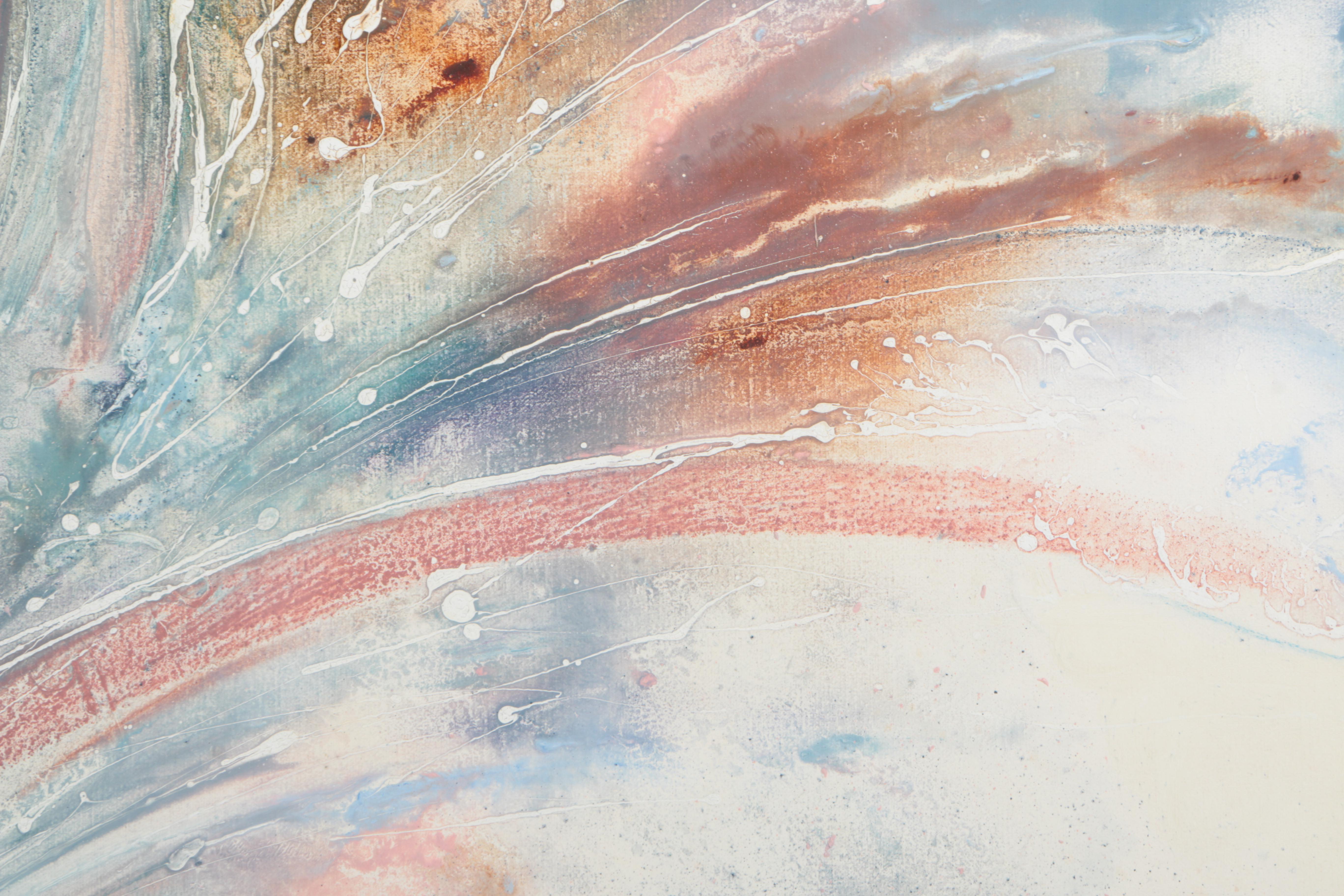 Boettcher Abstract Oil Painting on Canvas