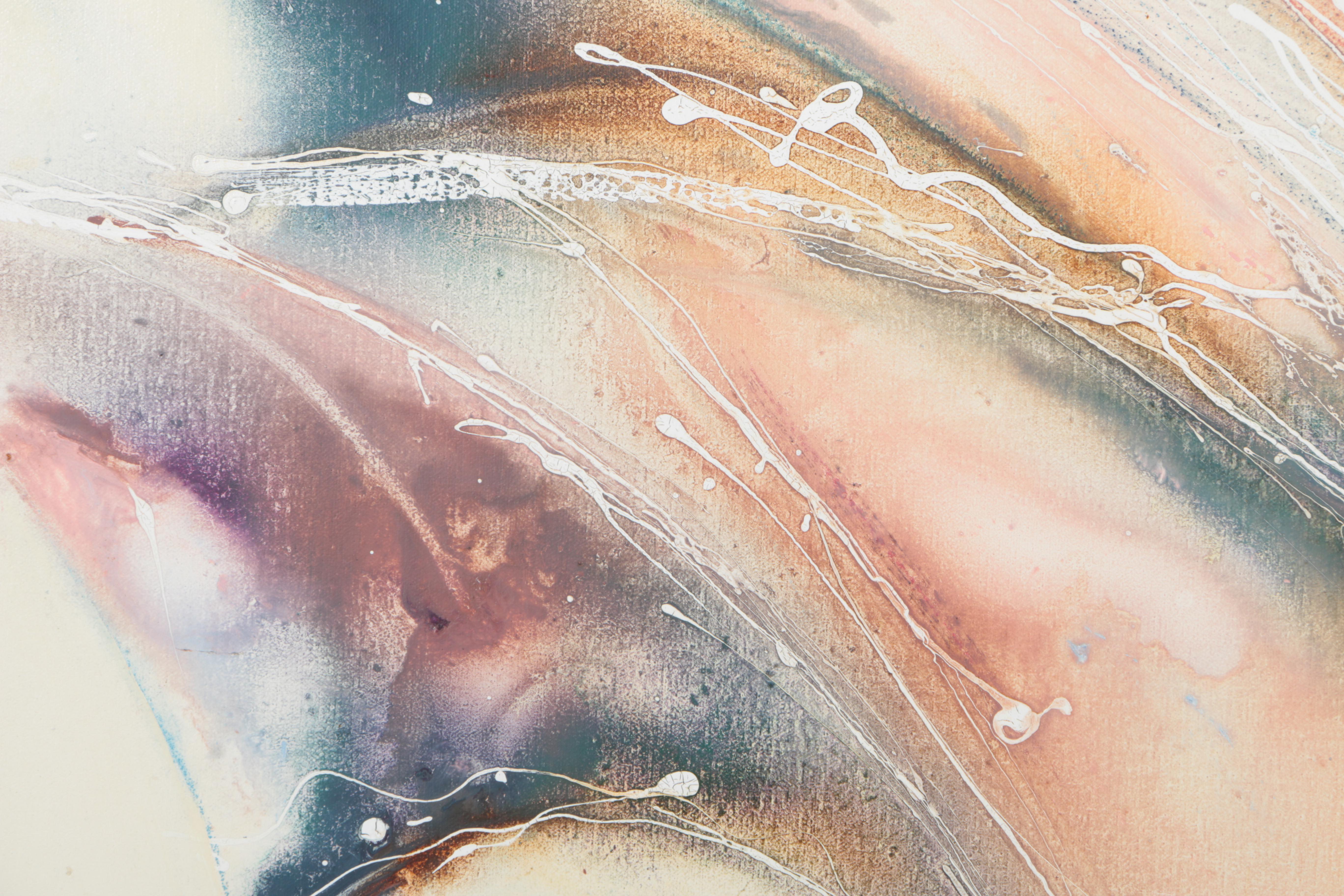 Boettcher Abstract Oil Painting on Canvas