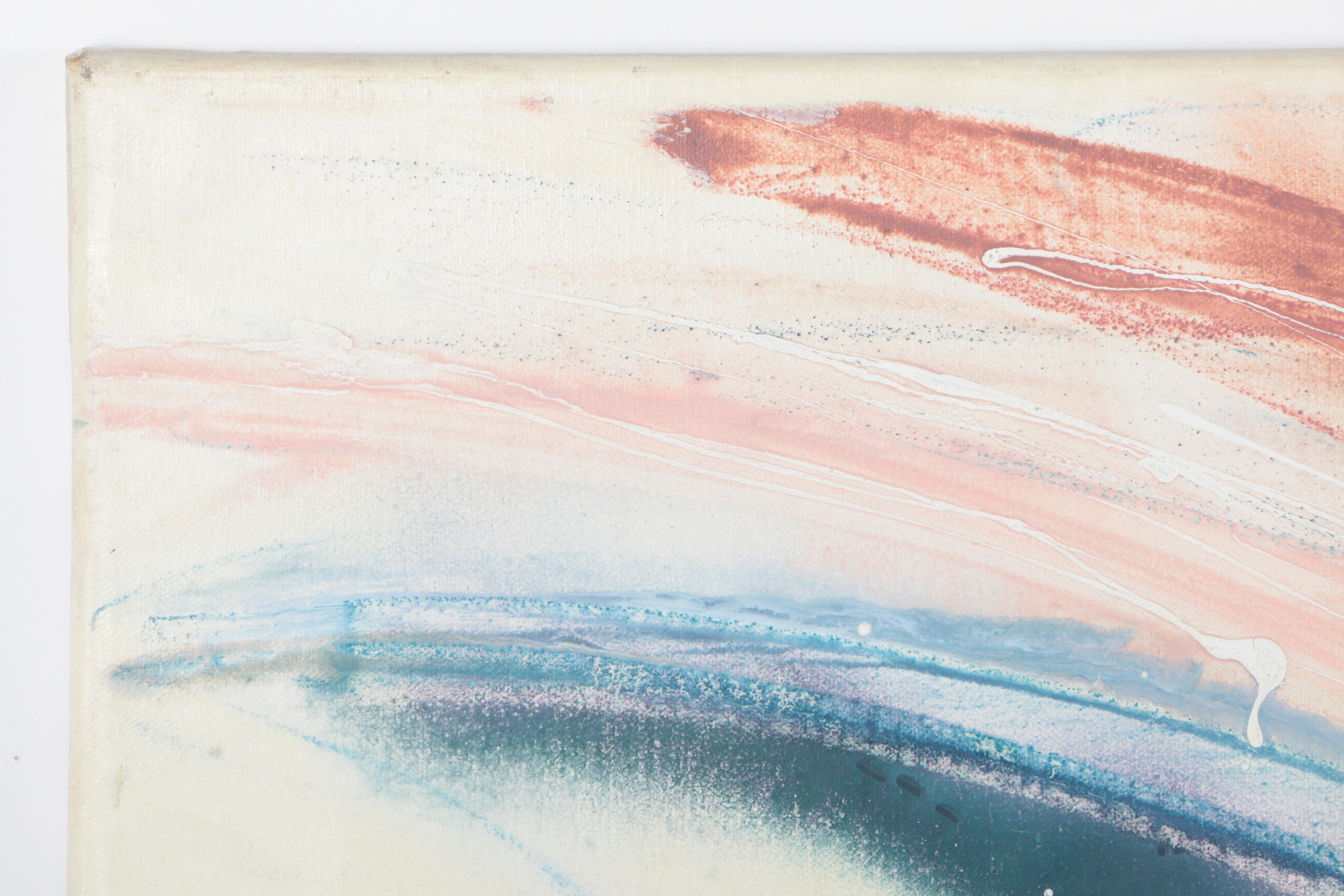 Boettcher Abstract Oil Painting on Canvas