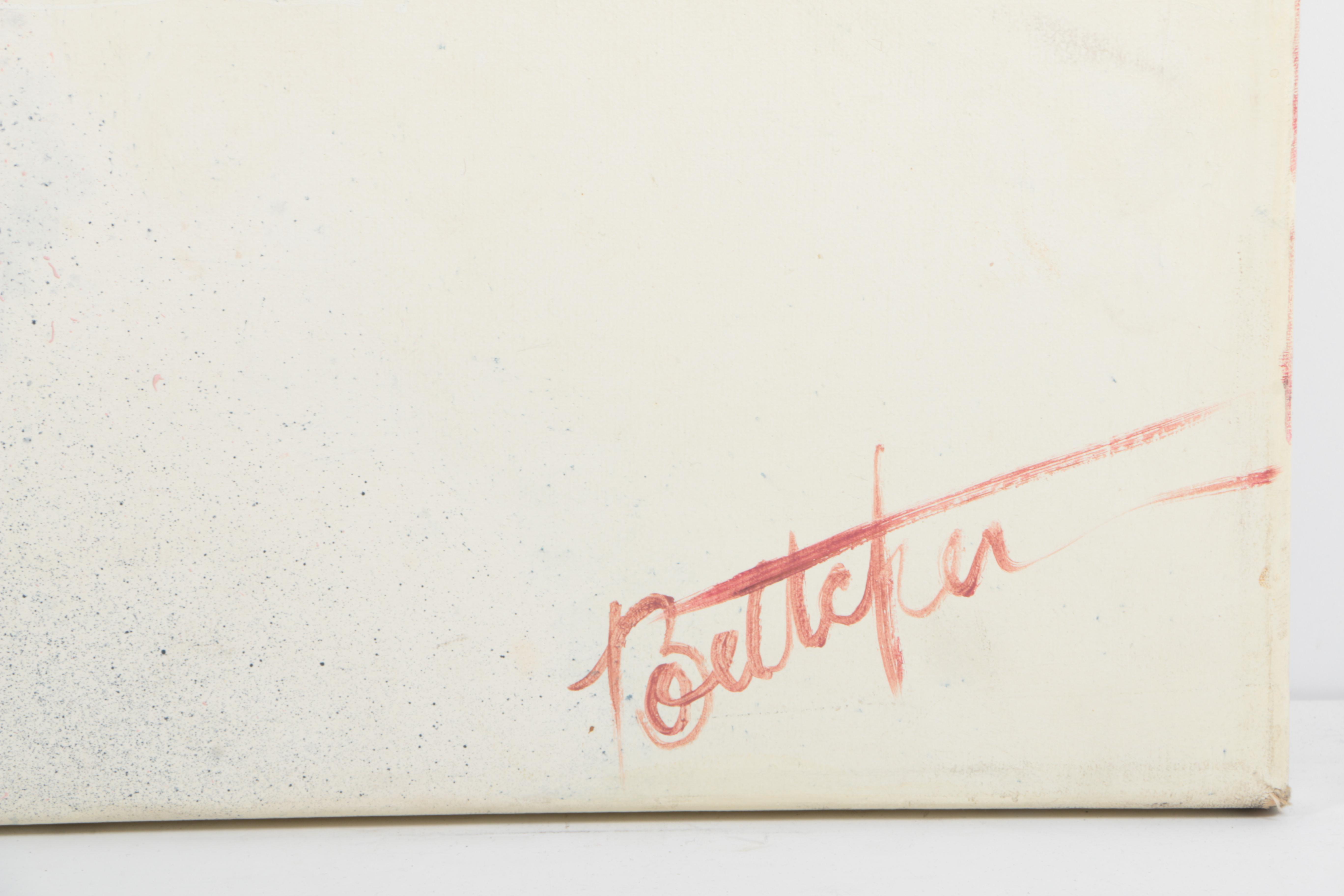 Boettcher Abstract Oil Painting on Canvas