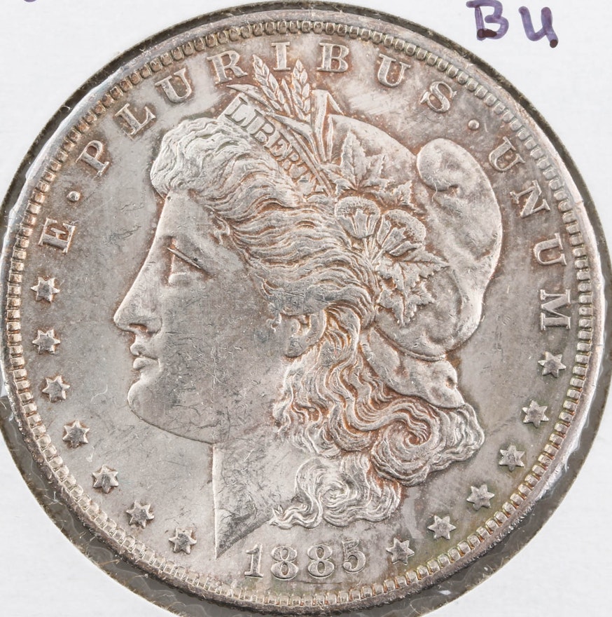 1885-O Silver Morgan Dollar