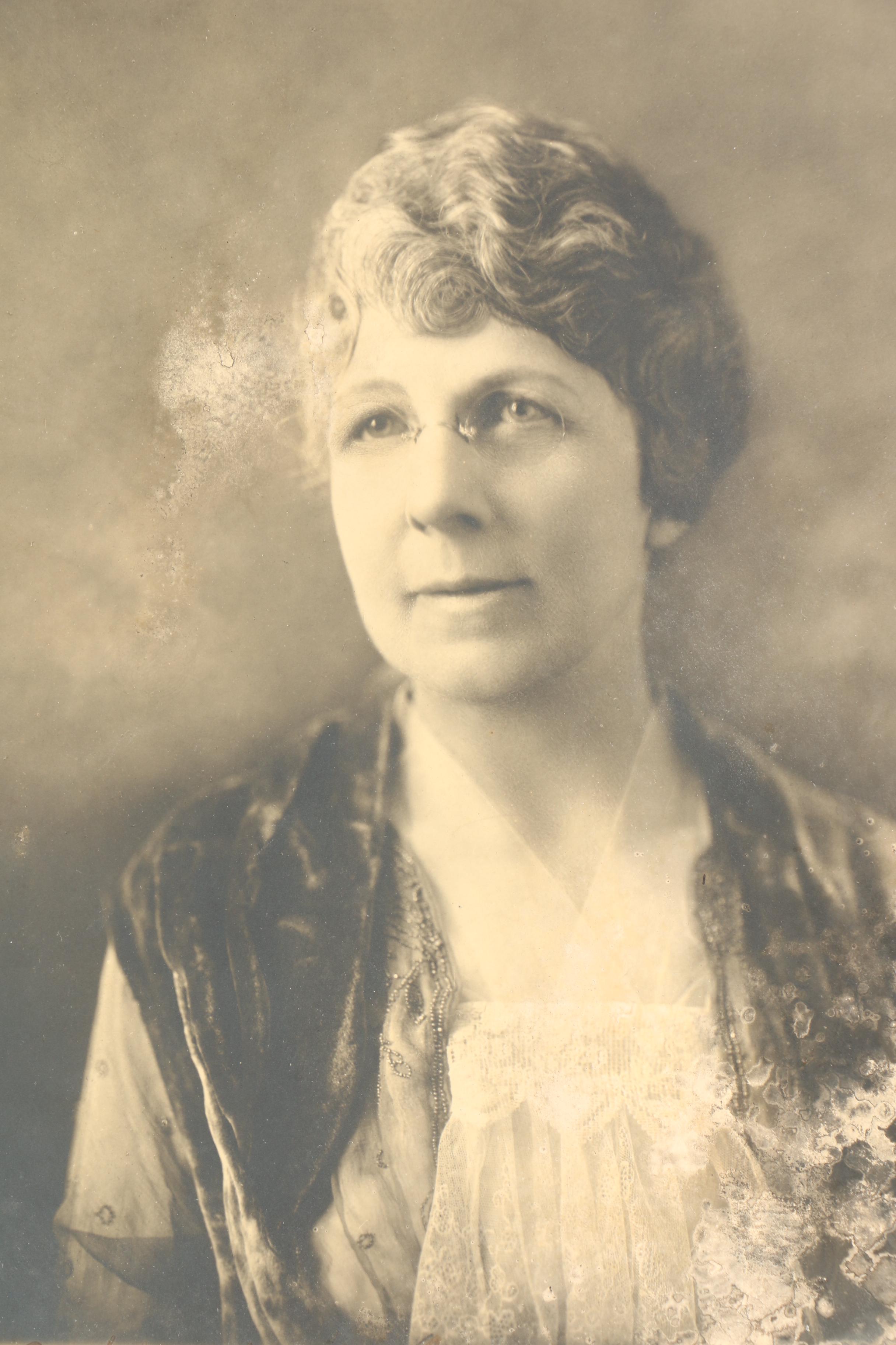 Autographed Photograph of First Lady Florence Kling Harding