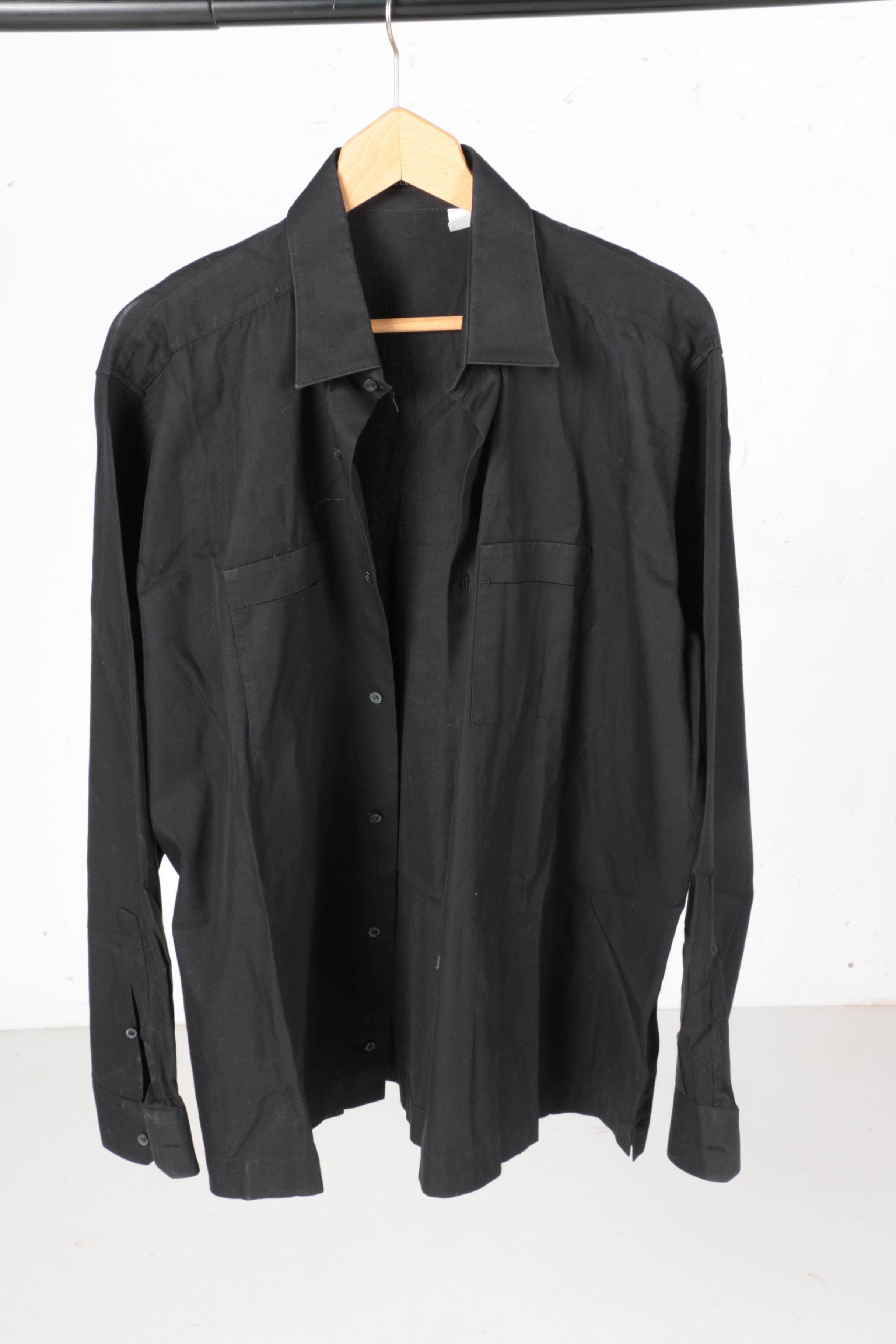 Gucci Men's Black Shirt and Pants