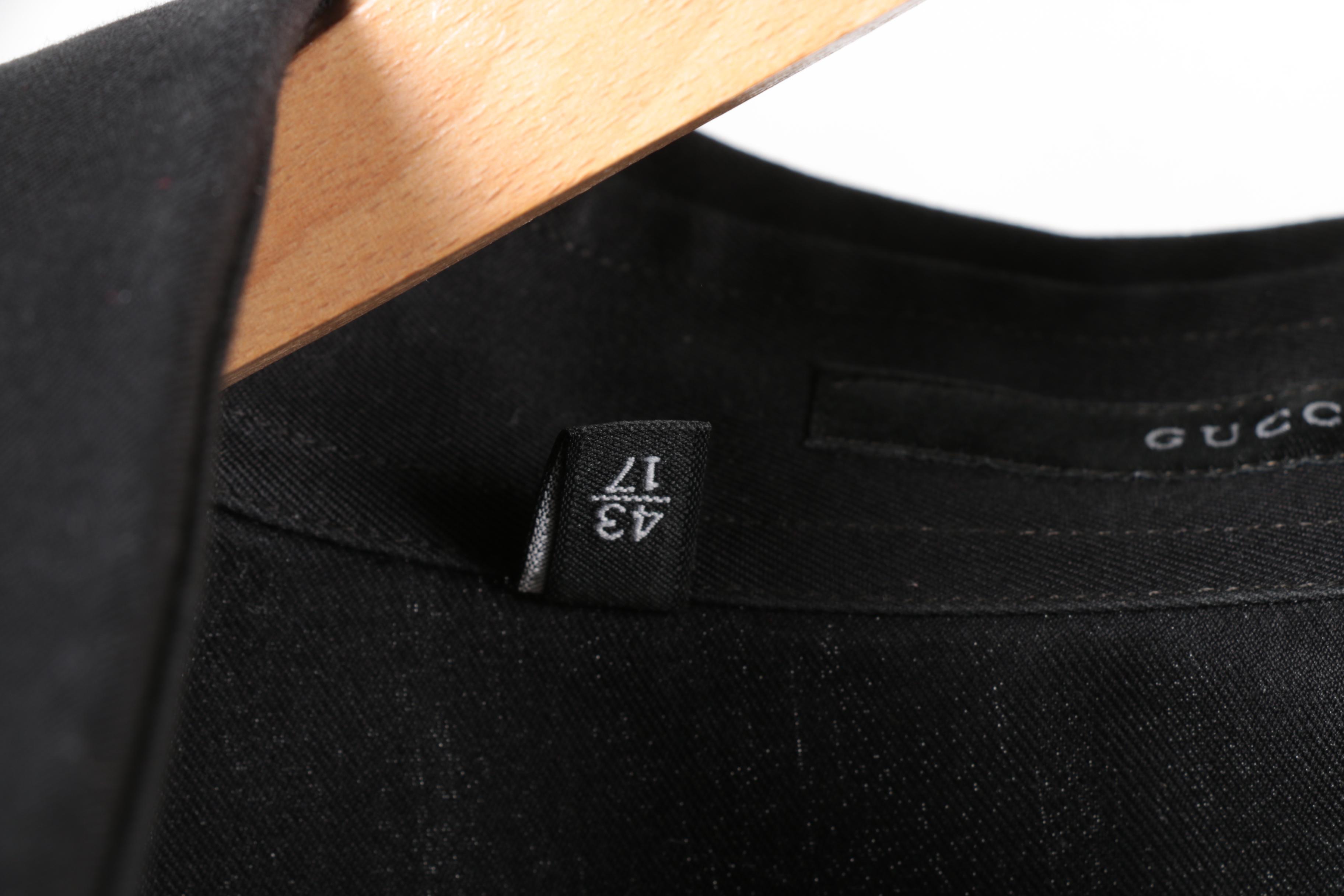 Gucci Men's Black Shirt and Pants