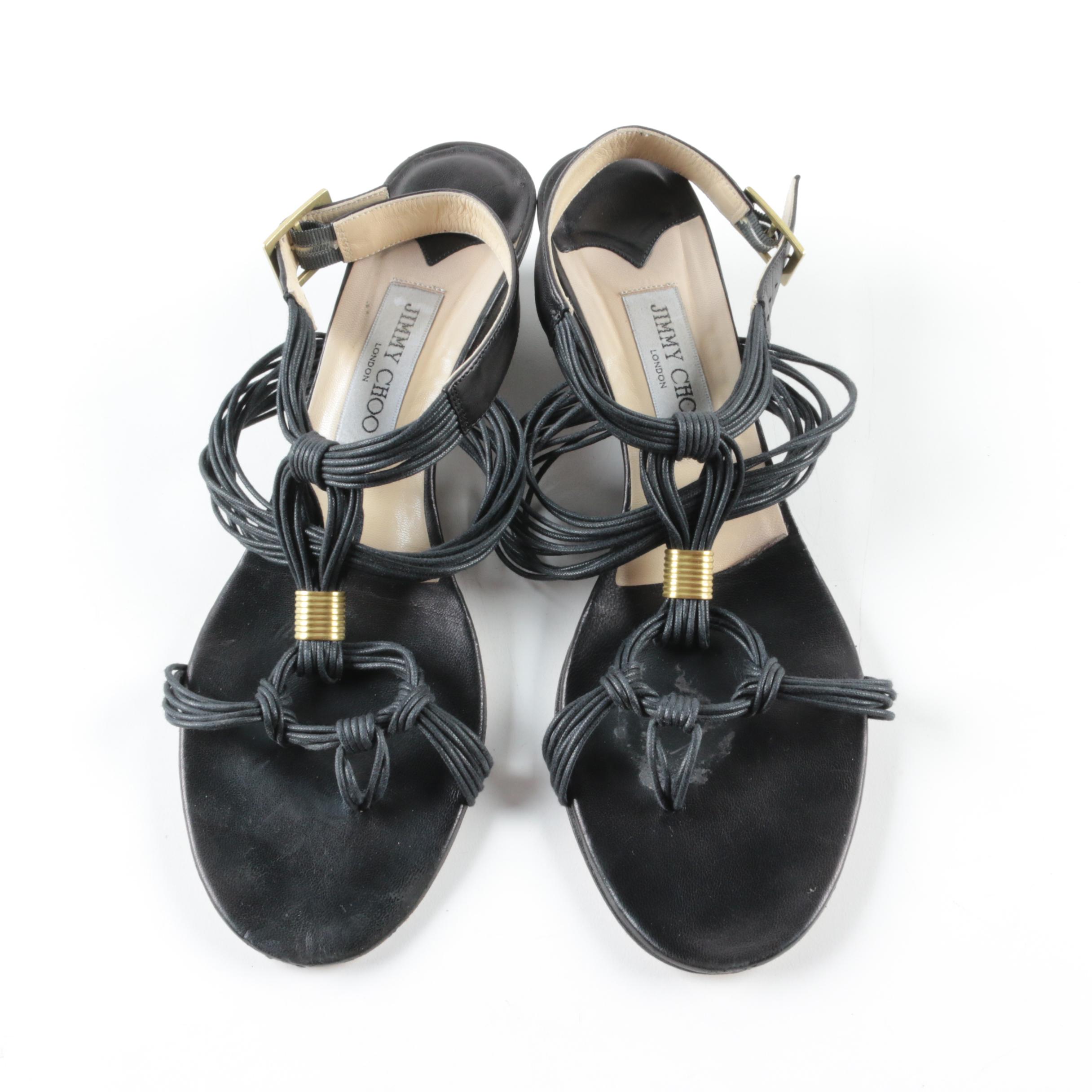 Jimmy Choo Leather Sandals