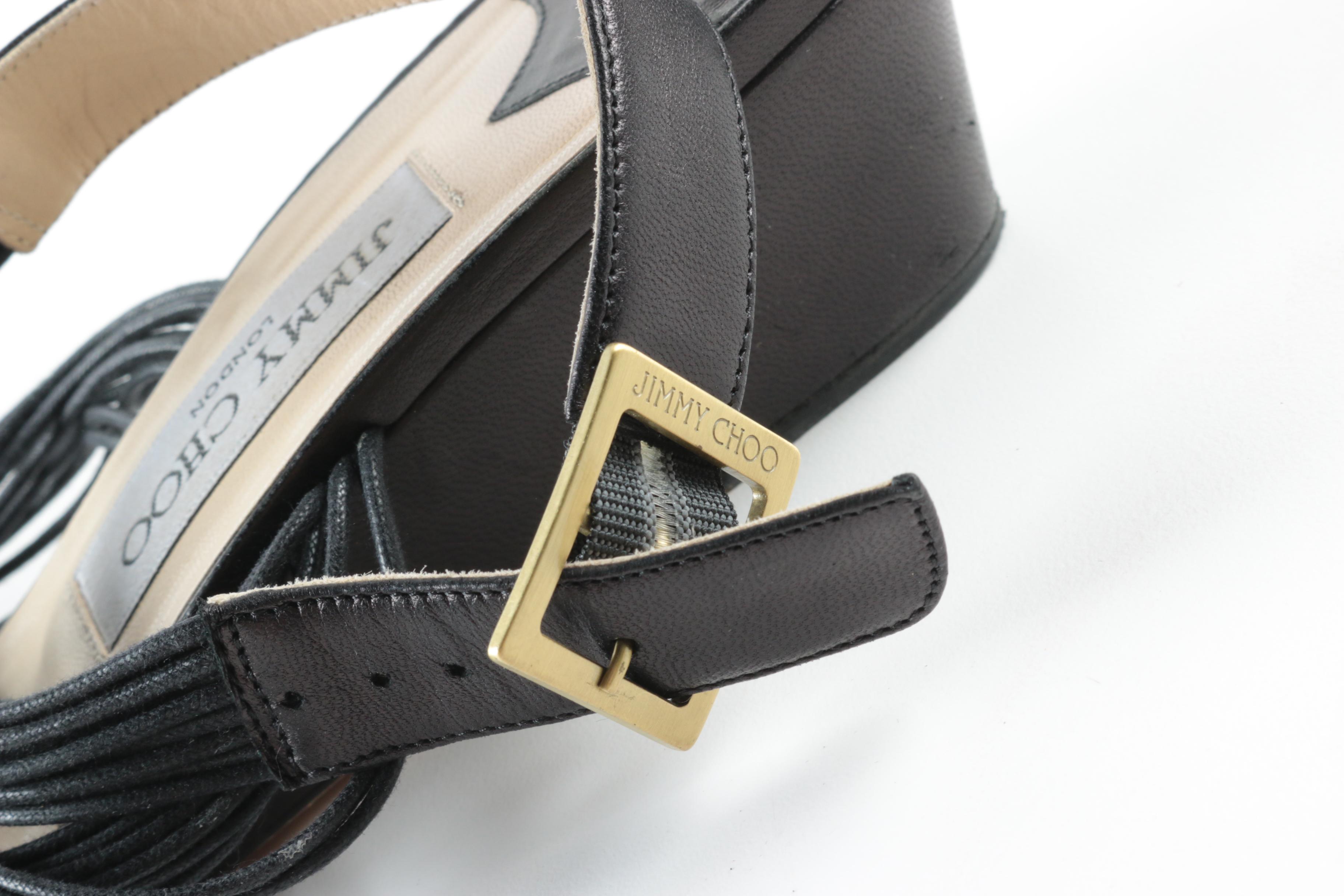 Jimmy Choo Leather Sandals