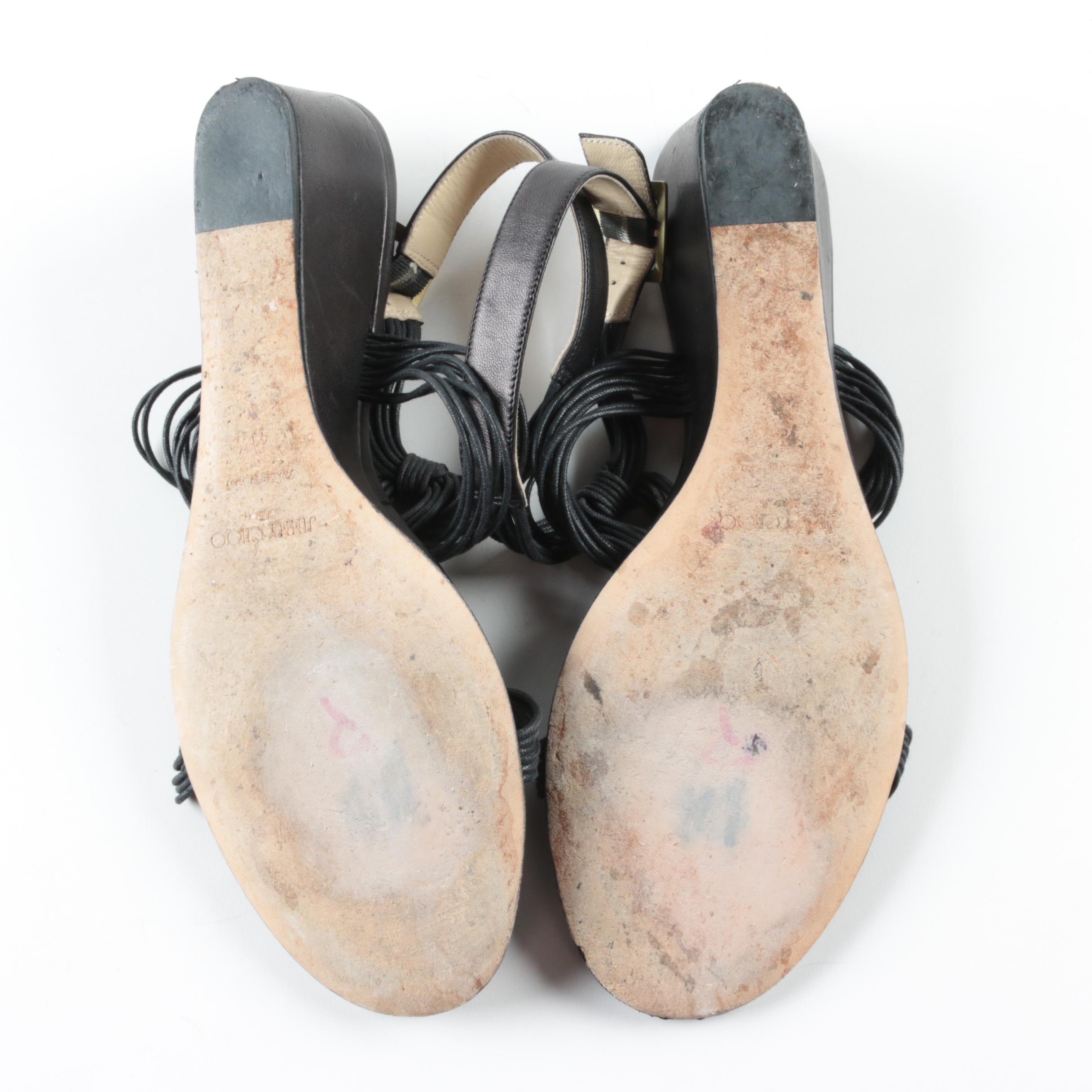 Jimmy Choo Leather Sandals