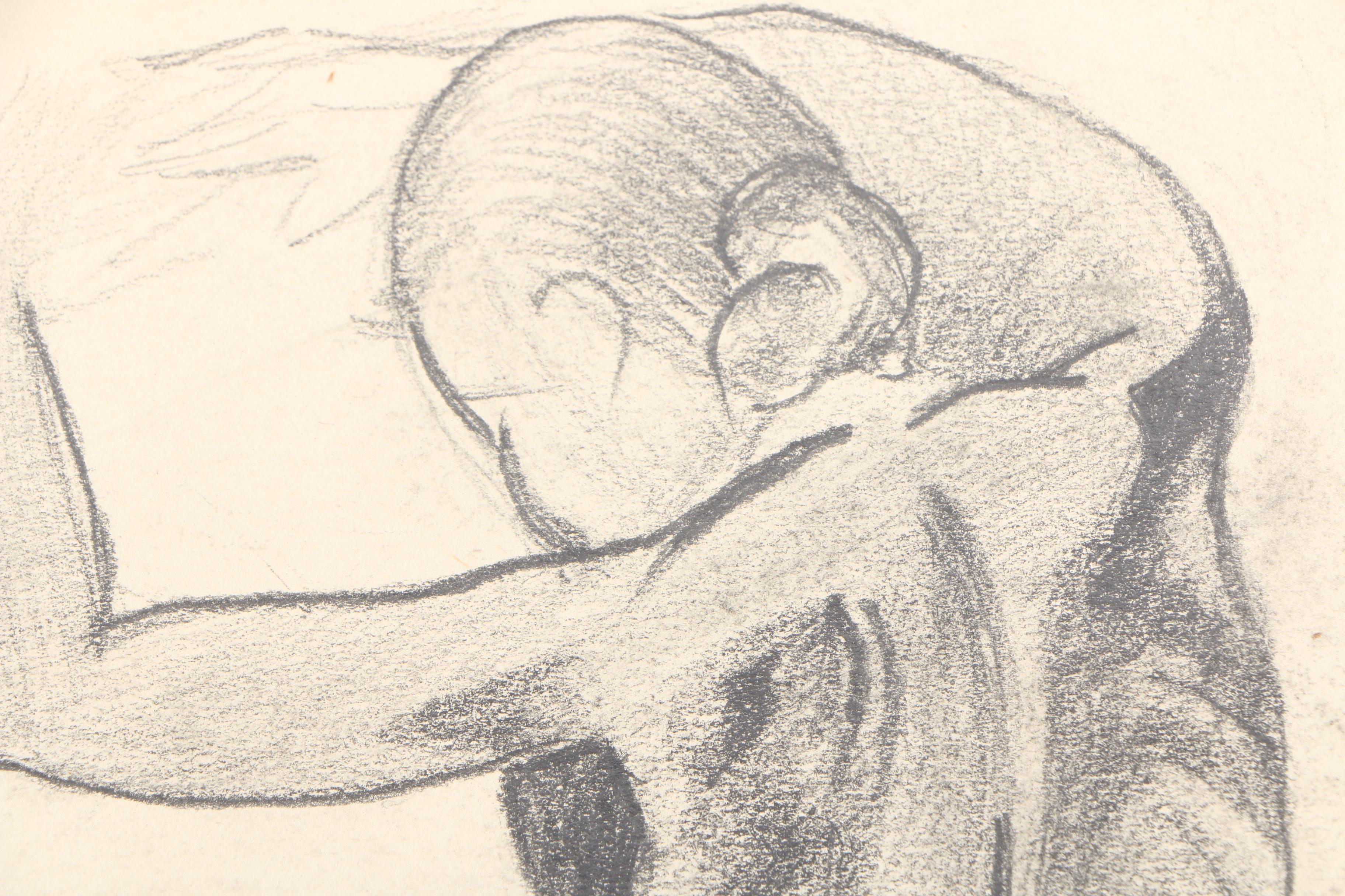 Charcoal Nude Figure Studies