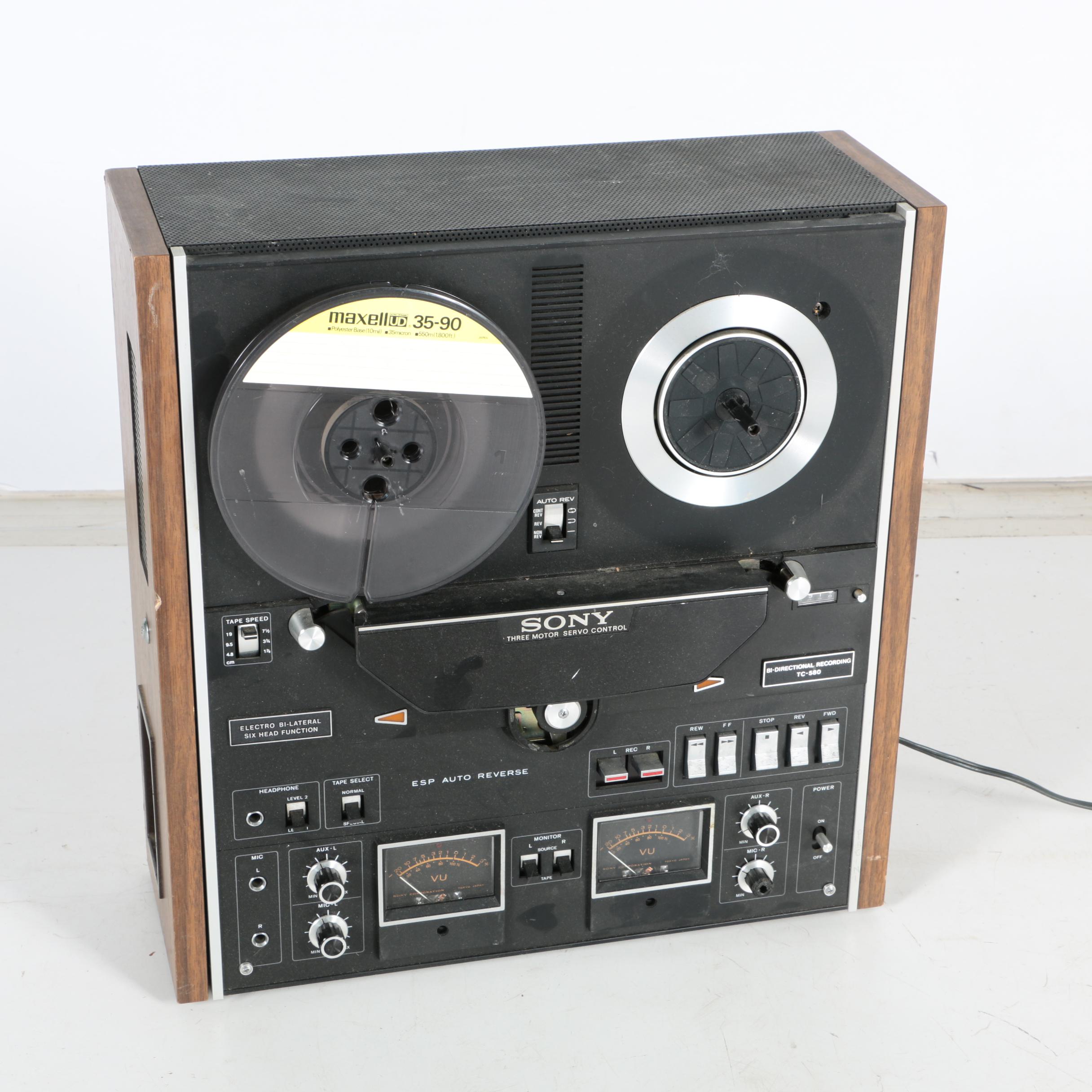 Sony Reel-to-Reel Tape Recorder