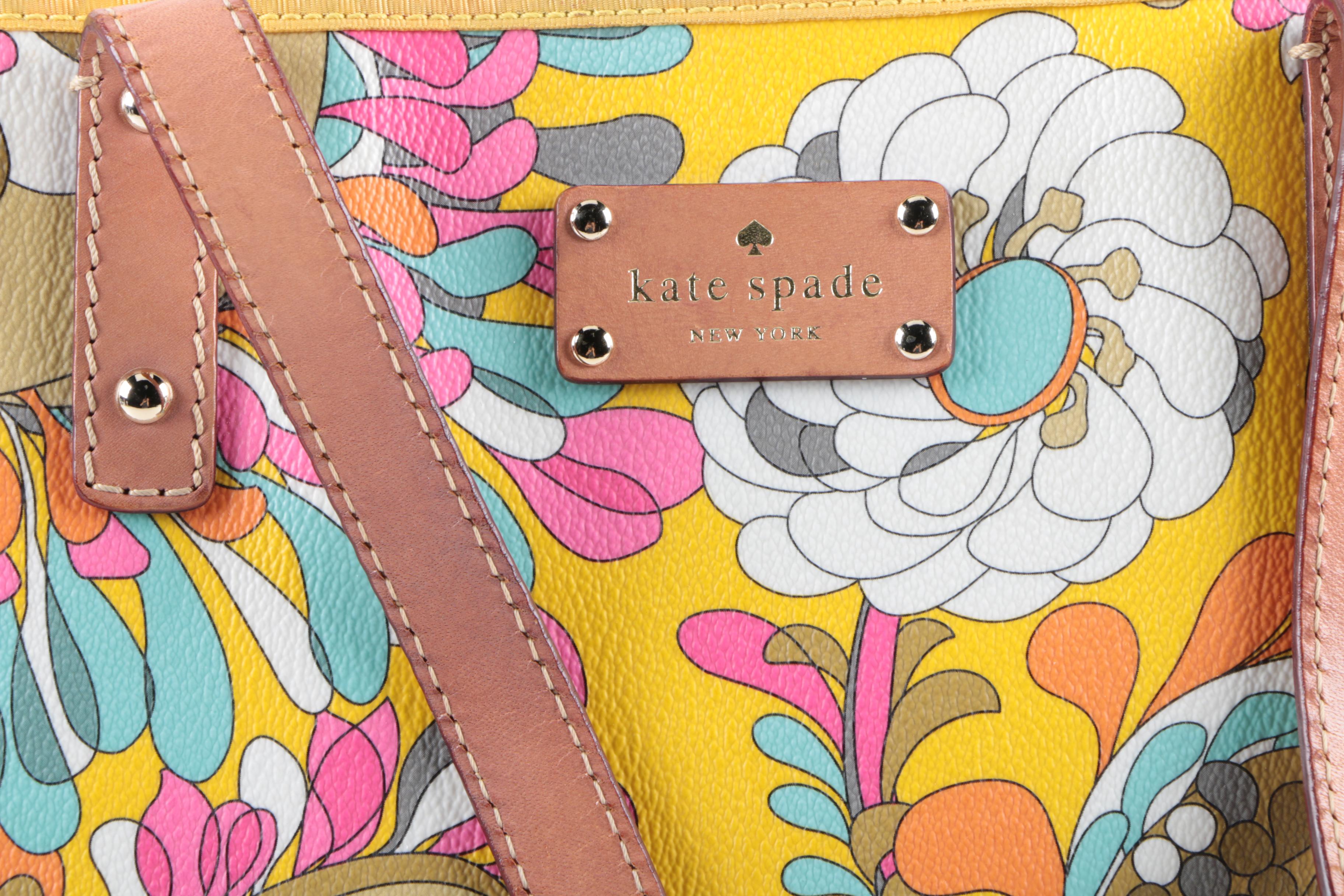 Kate Spade Sydney Paley Paisley Tote Handbag