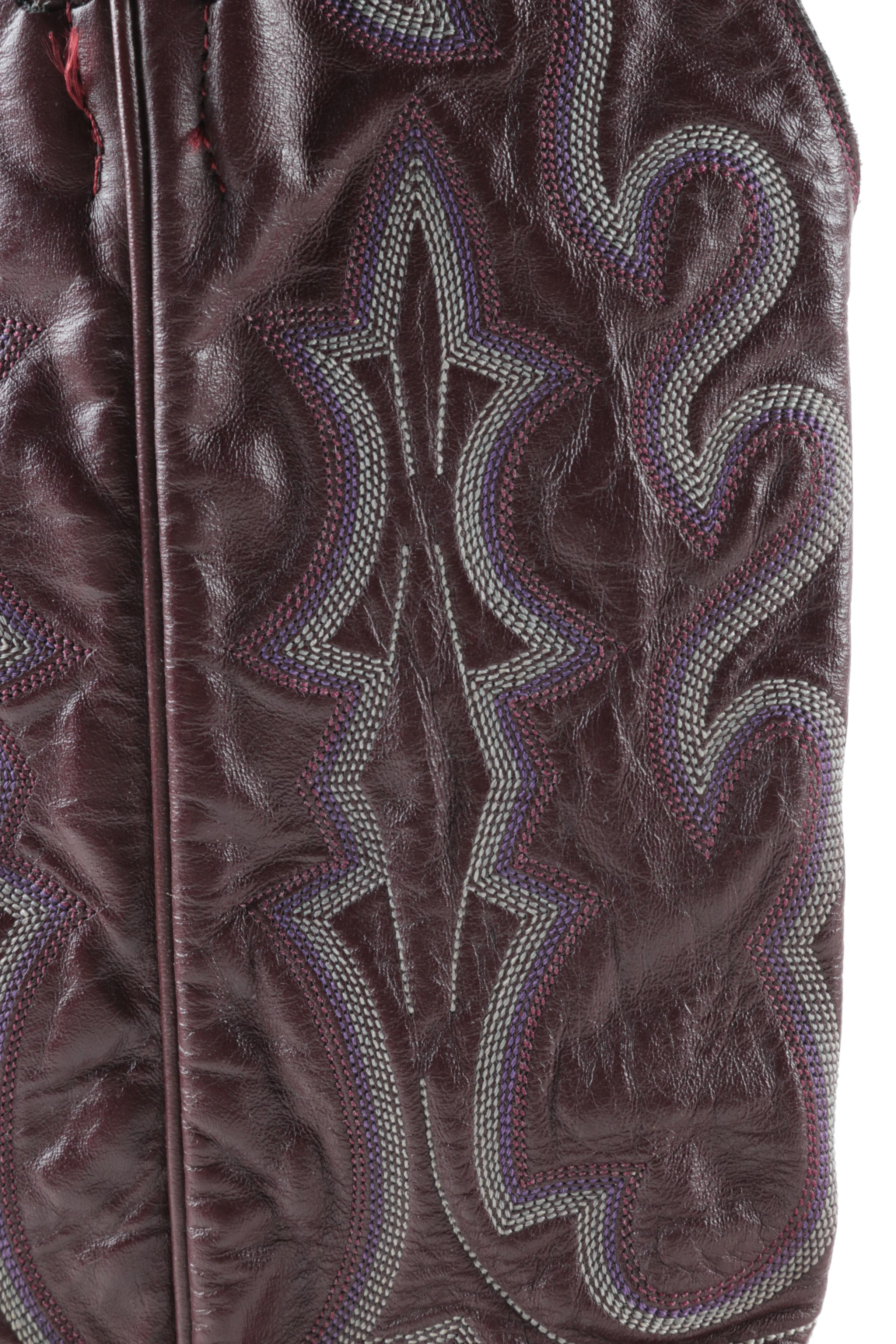 Larry Mahan Reptile Skin Cowboy Boots